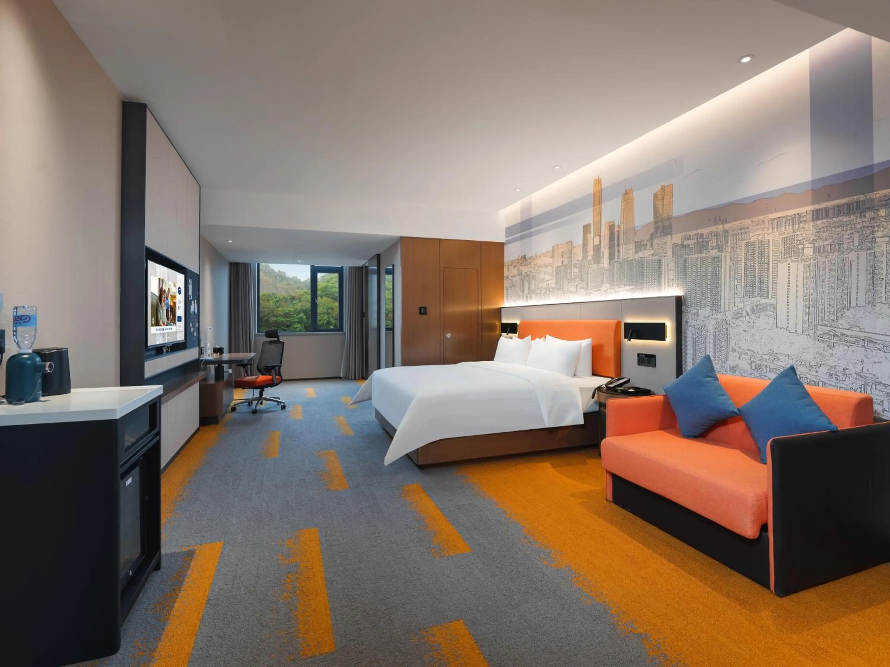 Photo of the whole room, Bed in Hampton by Hilton Dongguan Fenggang