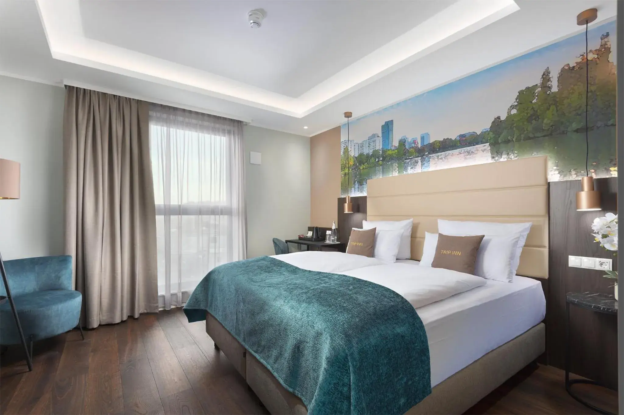 Deluxe Double Room - single occupancy in Trip Inn Hotel Frankfurt-Offenbach Deluxe Double Room - single occupancy in Trip Inn Hotel Frankfurt-Offenbach