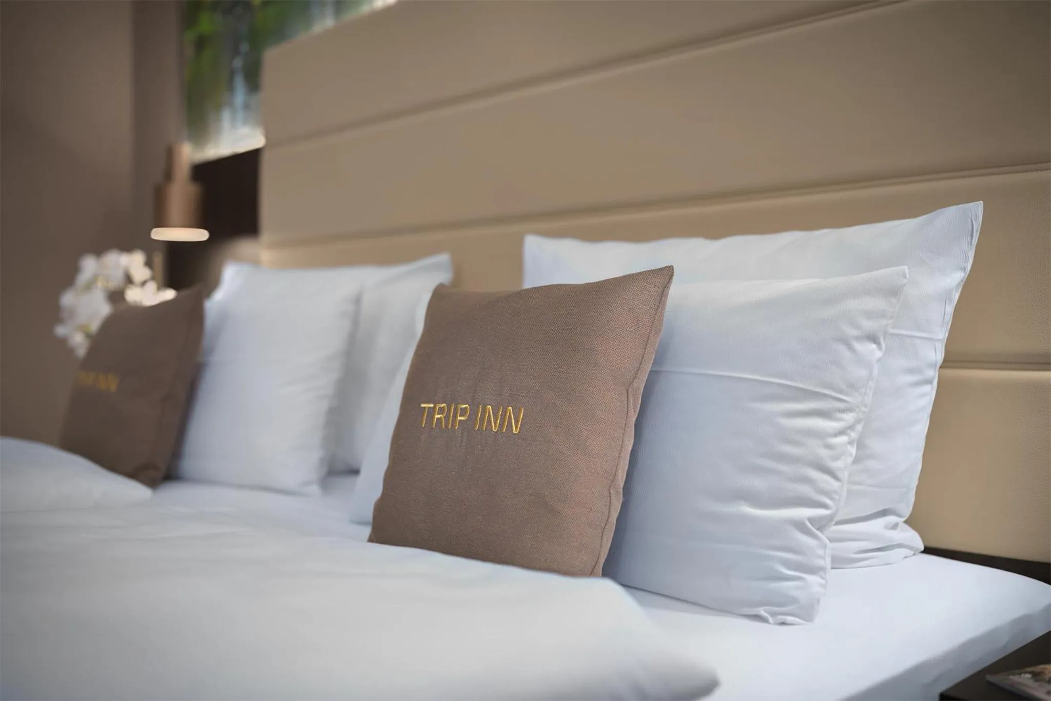 Bed in Trip Inn Hotel Frankfurt-Offenbach