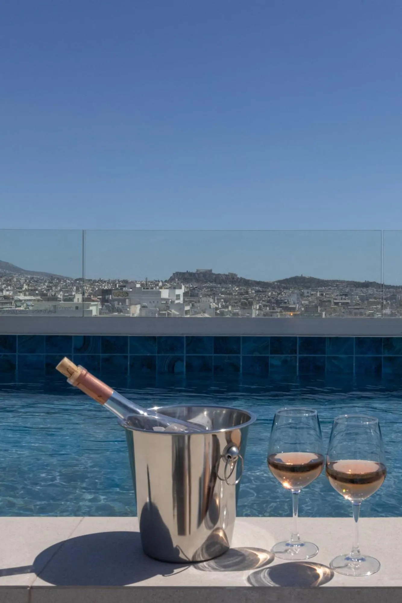 Pool view in Sokio Attiki Hotel, BW Premier Collection