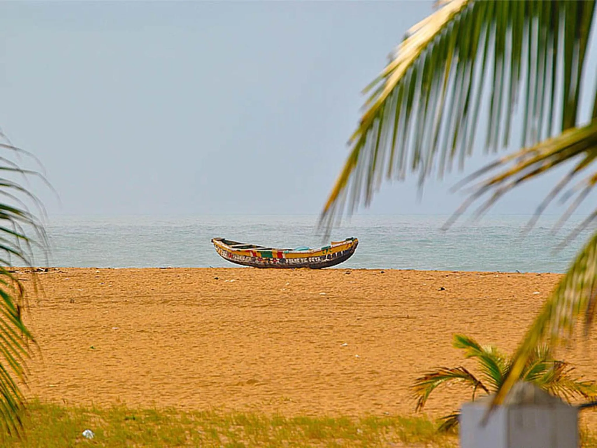 Patio in Hotel Village Vacances Awale Plage
