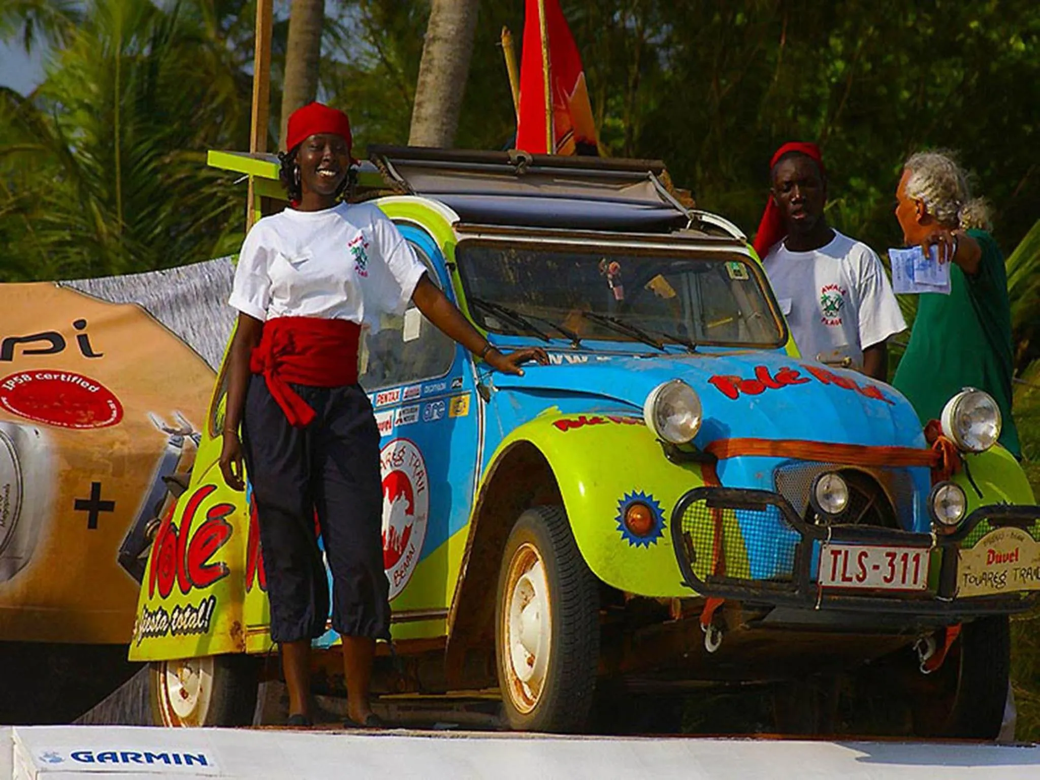 Patio in Hotel Village Vacances Awale Plage