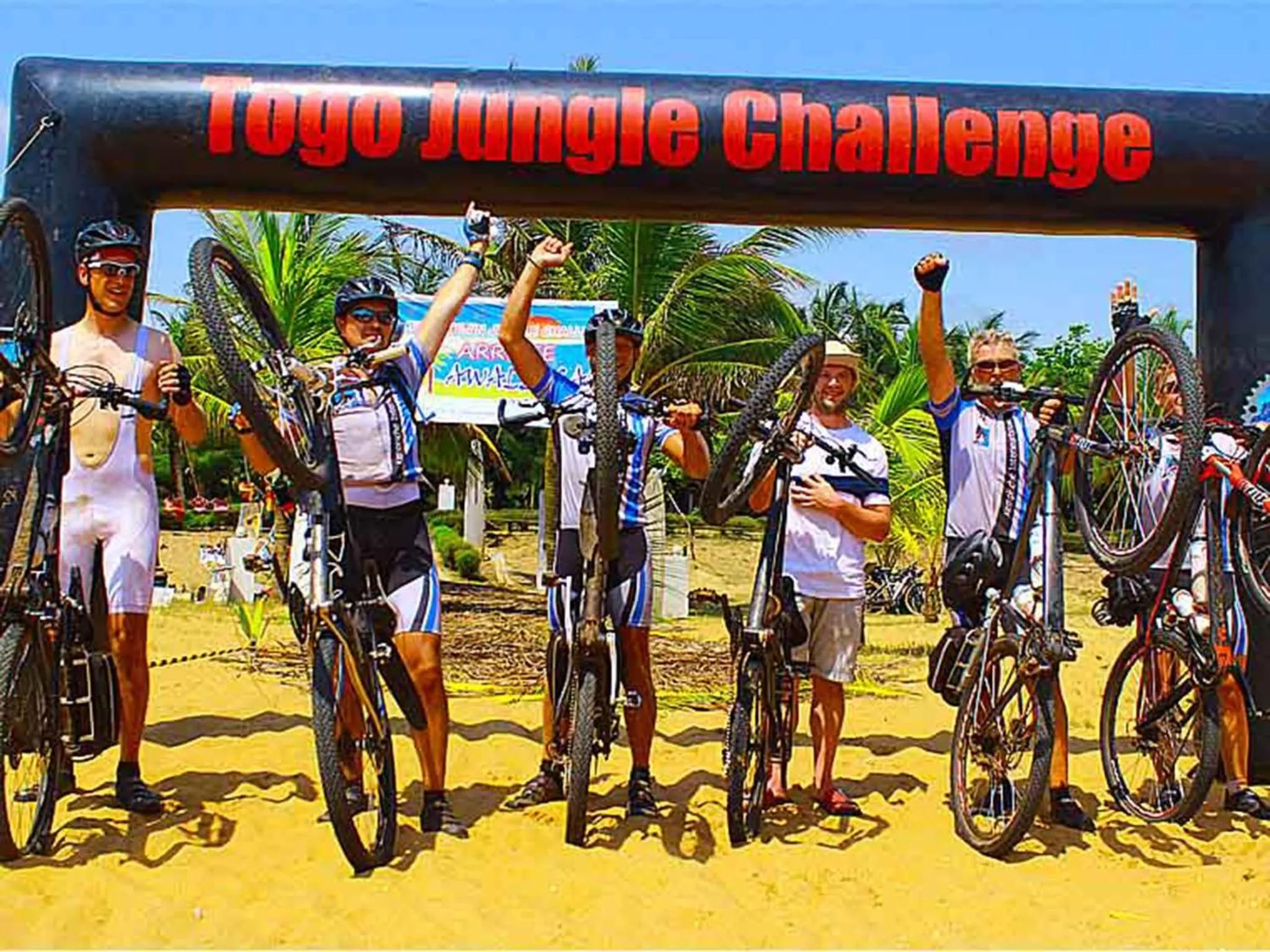 Patio in Hotel Village Vacances Awale Plage