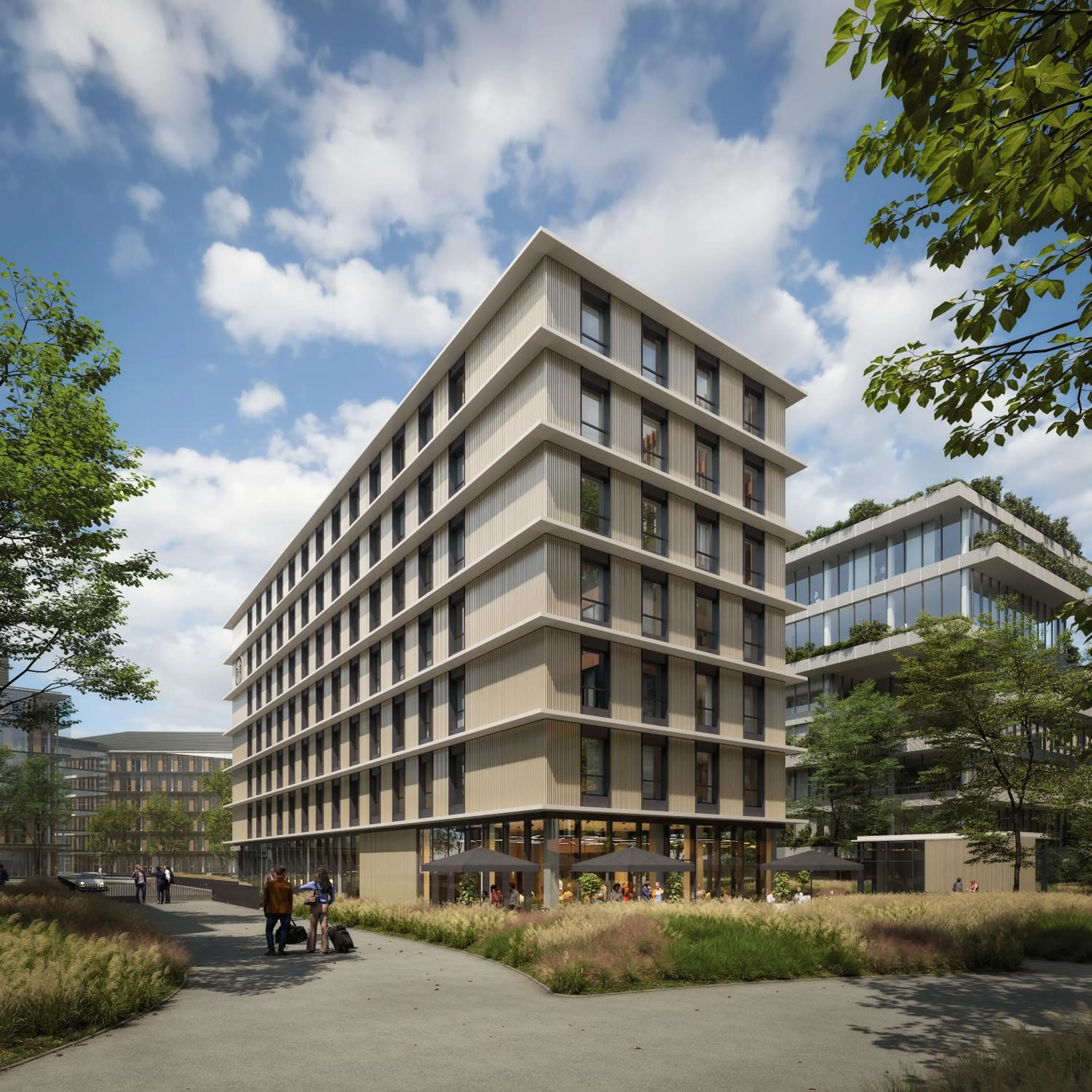 Property building in B&B HOTEL Luxembourg Centre Cloche d'Or