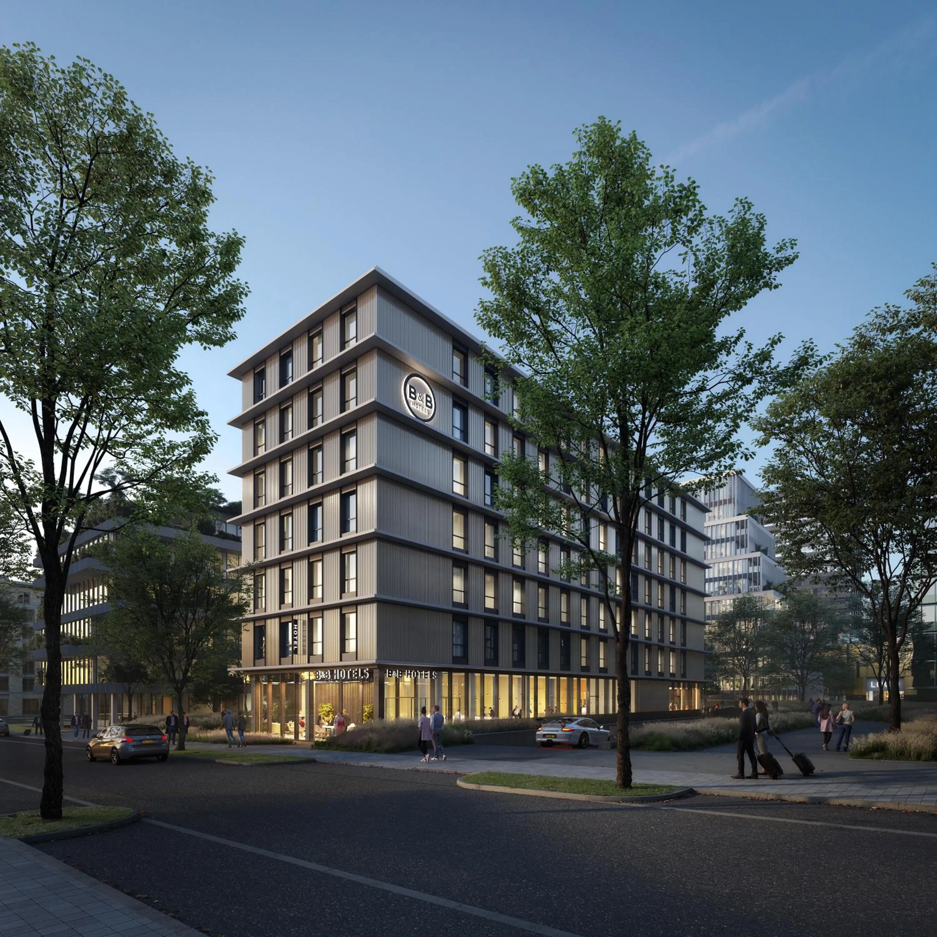 Property building in B&B HOTEL Luxembourg Centre Cloche d'Or