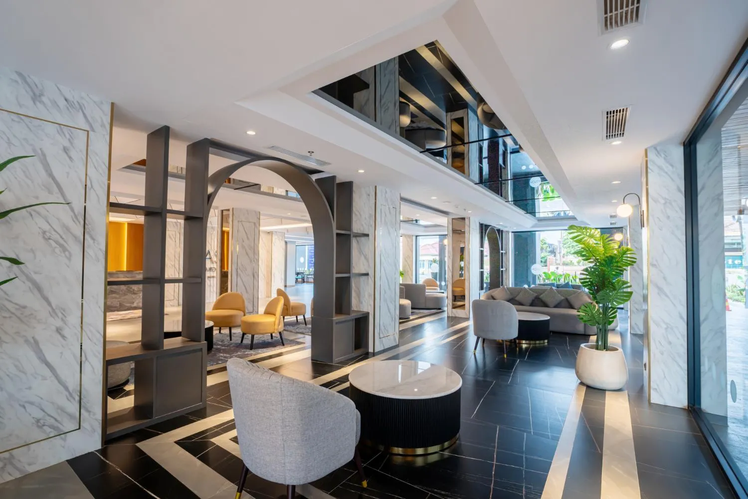 Seating area in Aston Emidary Bangka Hotel and Conference Center