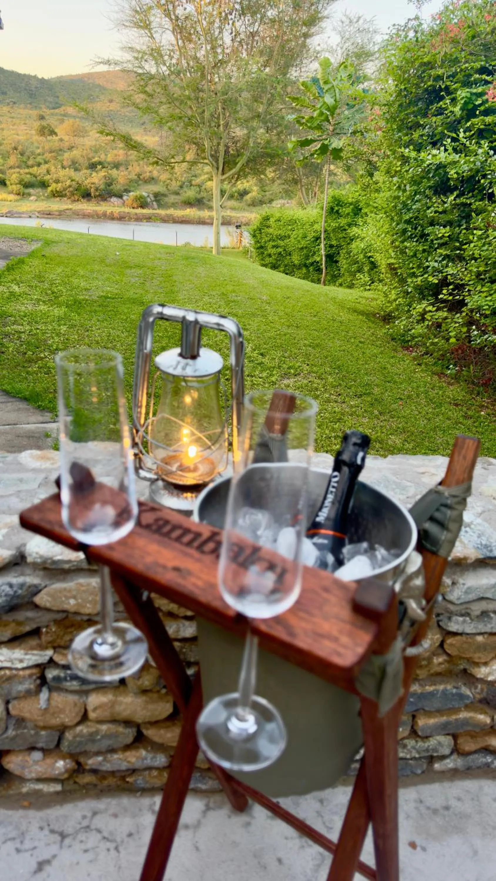 Garden in Kambaku River Lodge