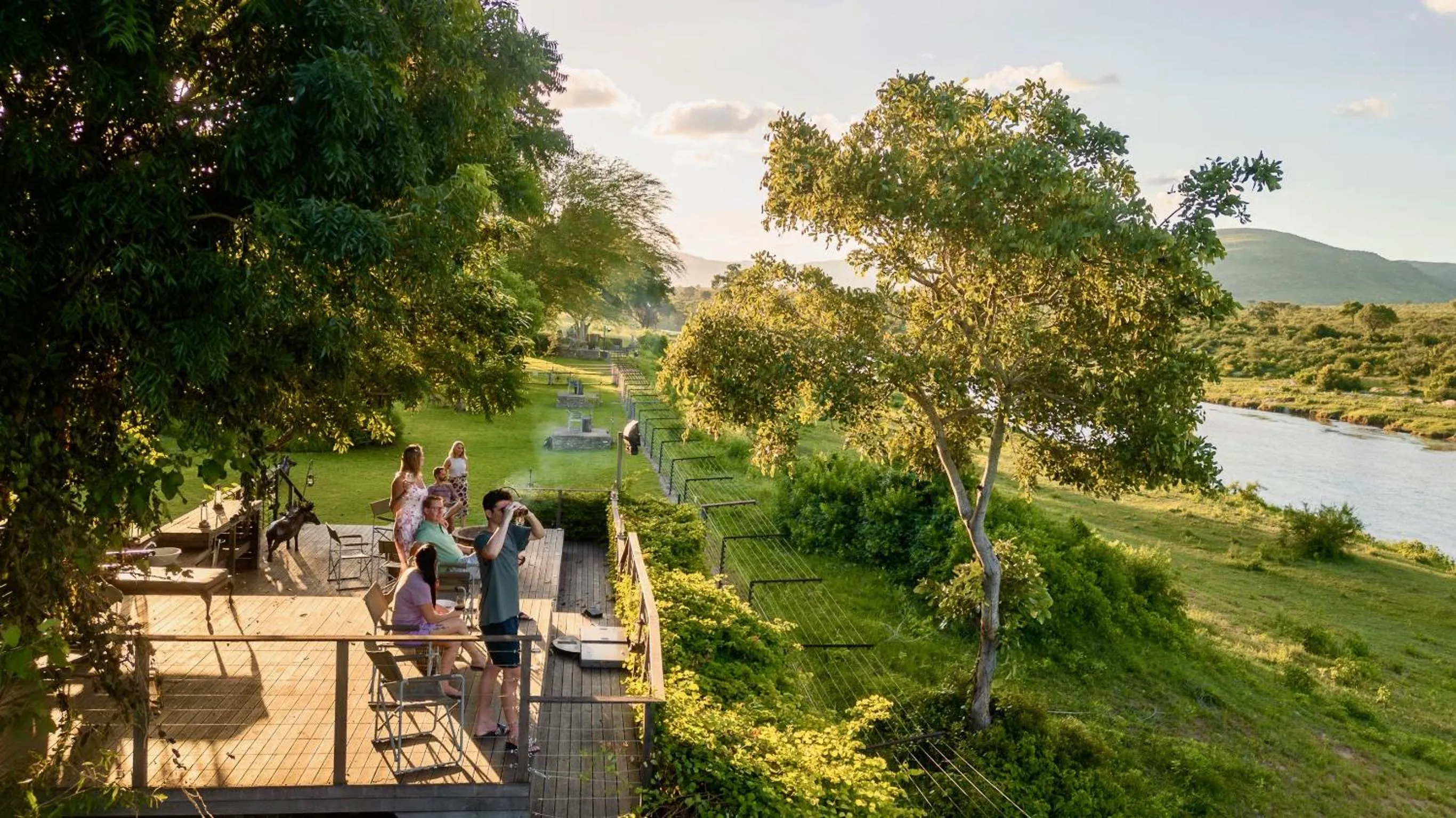 River view in Kambaku River Lodge