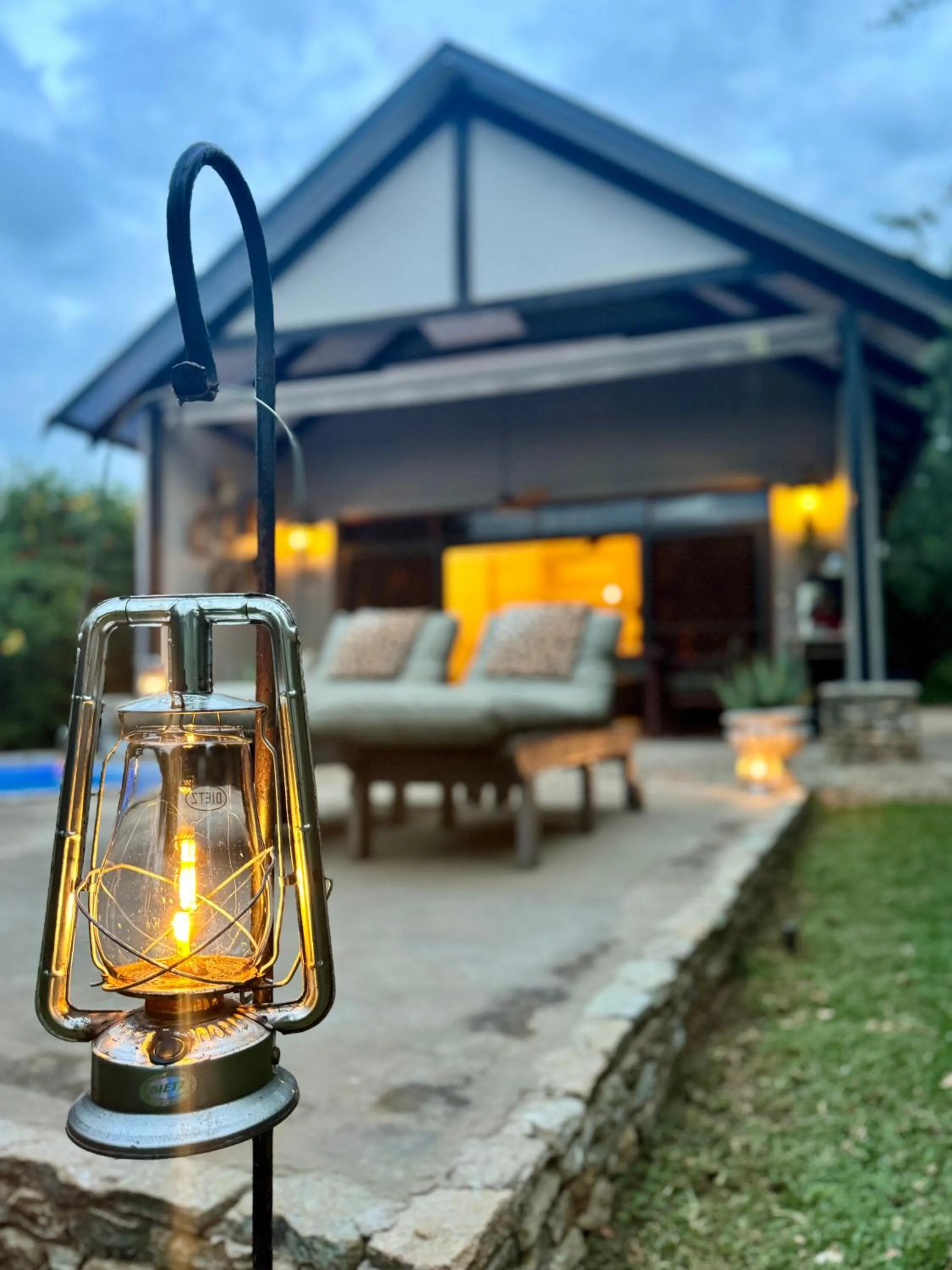 Patio in Kambaku River Lodge