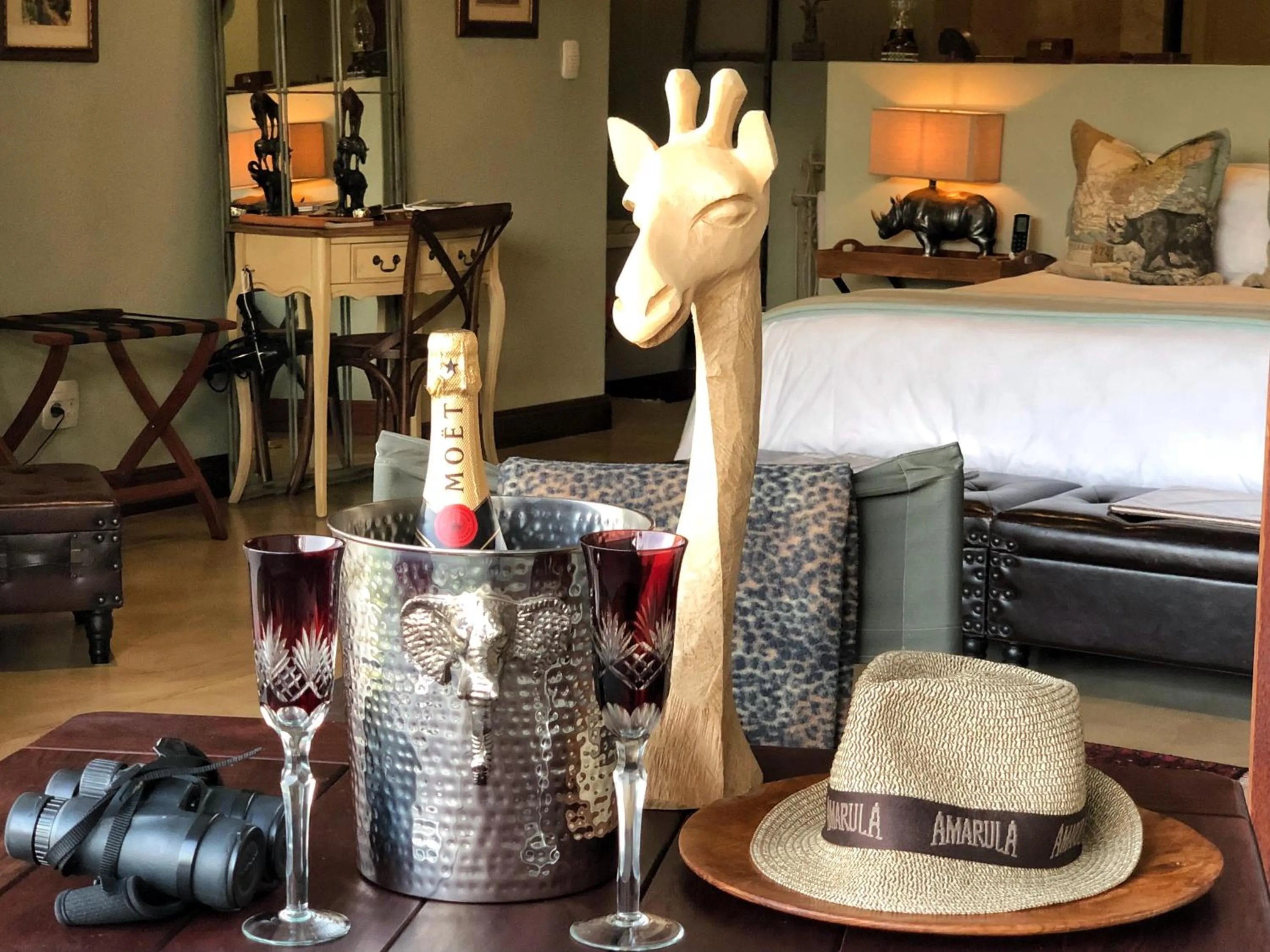 Patio in Kambaku River Lodge