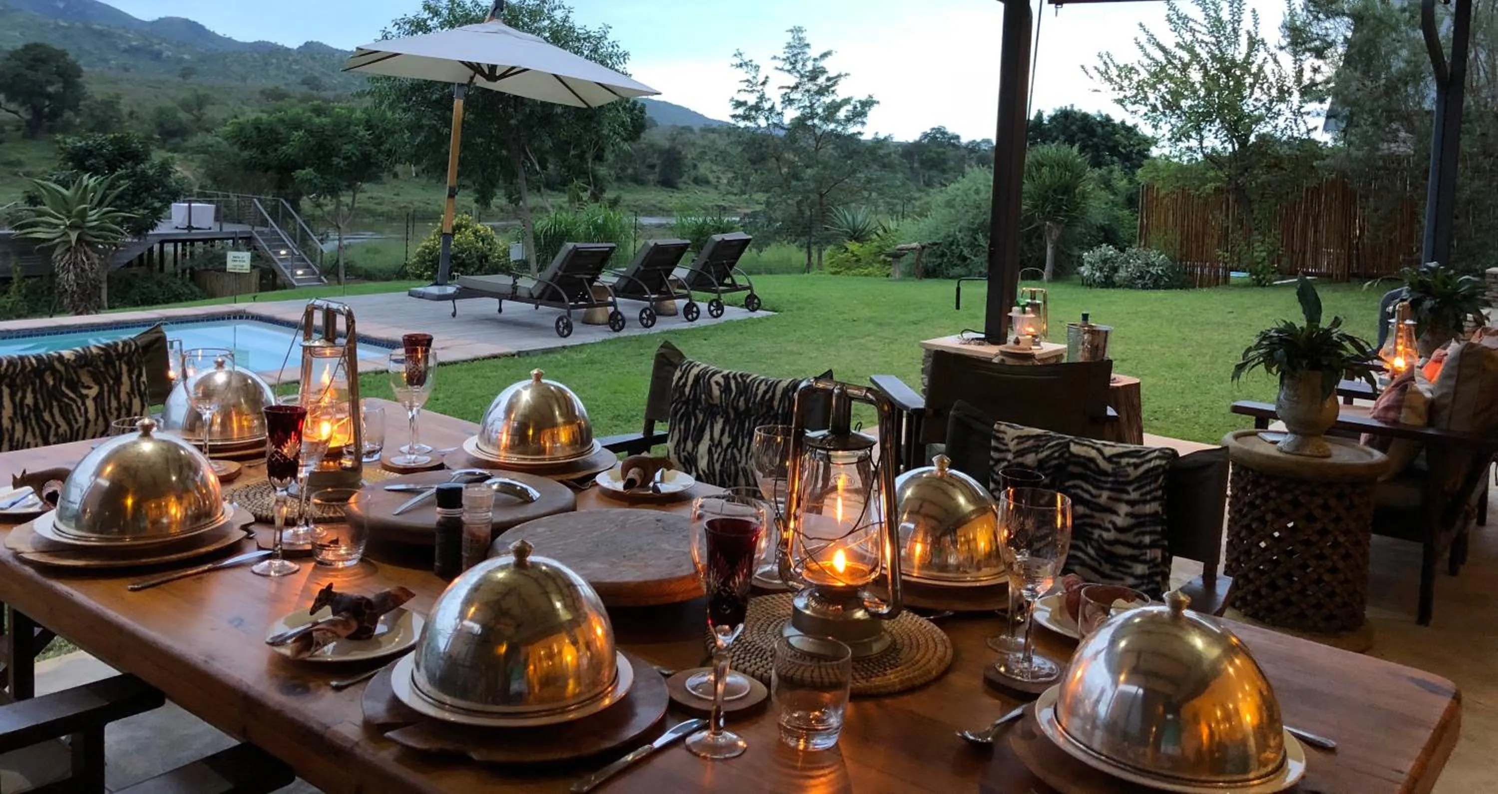 Restaurant/places to eat in Kambaku River Lodge