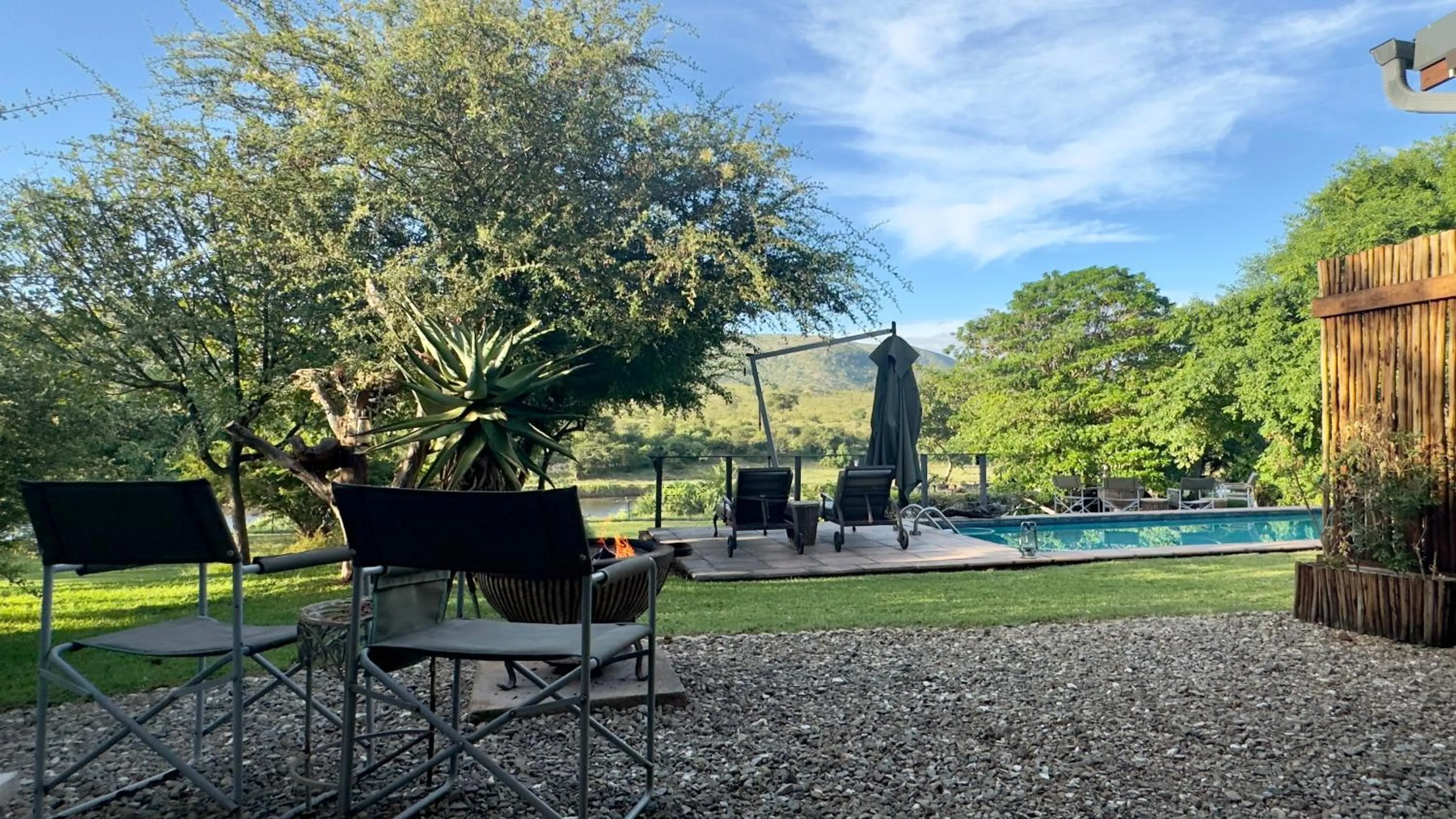 Garden in Kambaku River Lodge