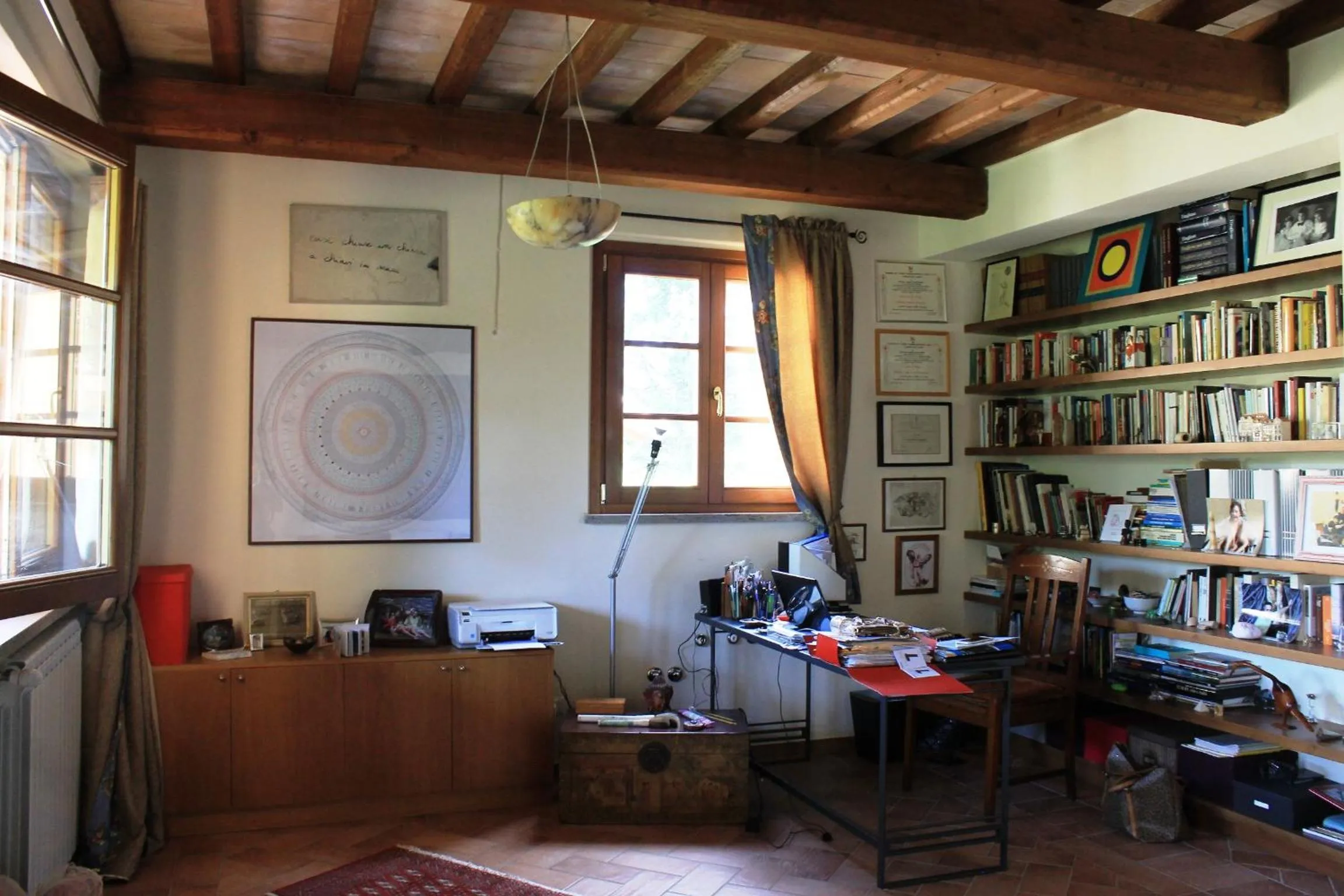 Library in Donna Etrusca