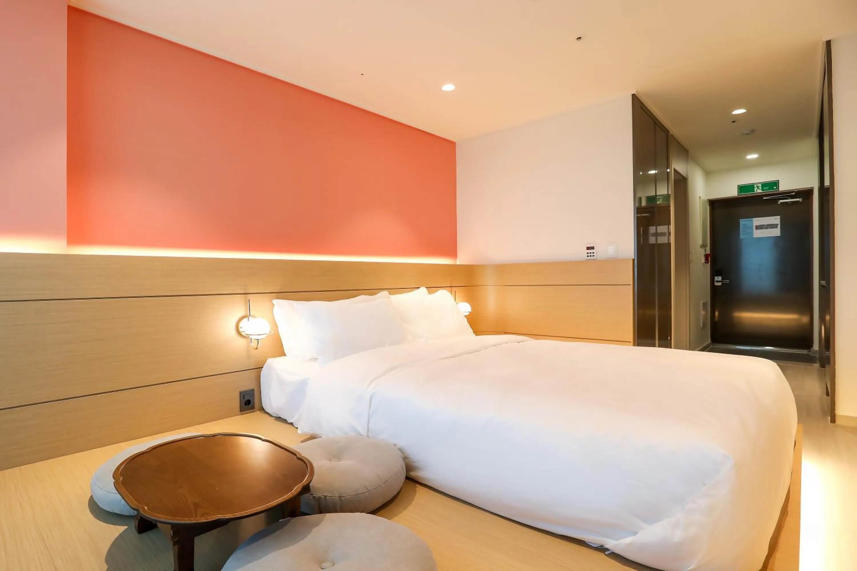 Bed in Hotelaround Sokcho