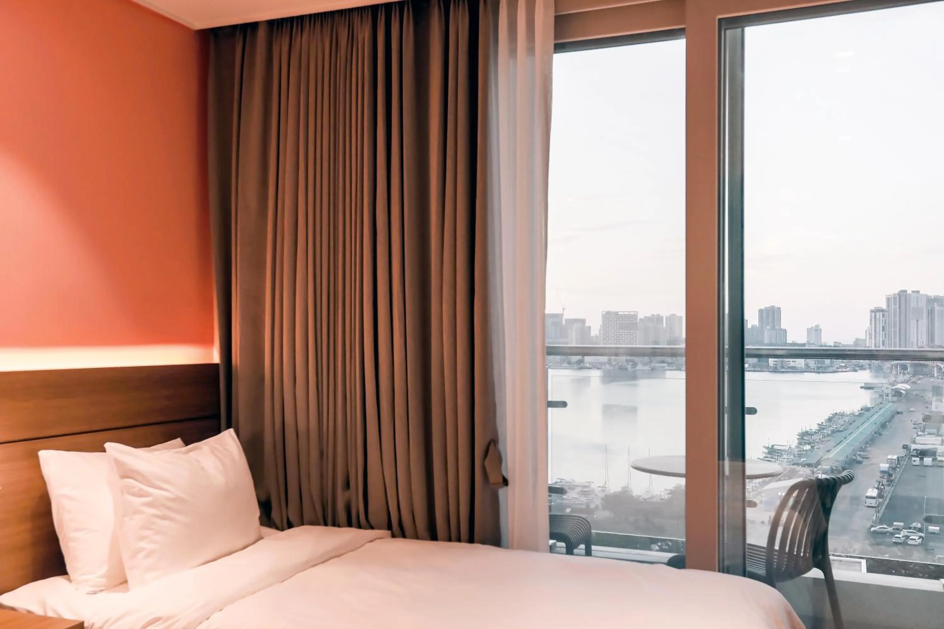 Bed in Hotelaround Sokcho