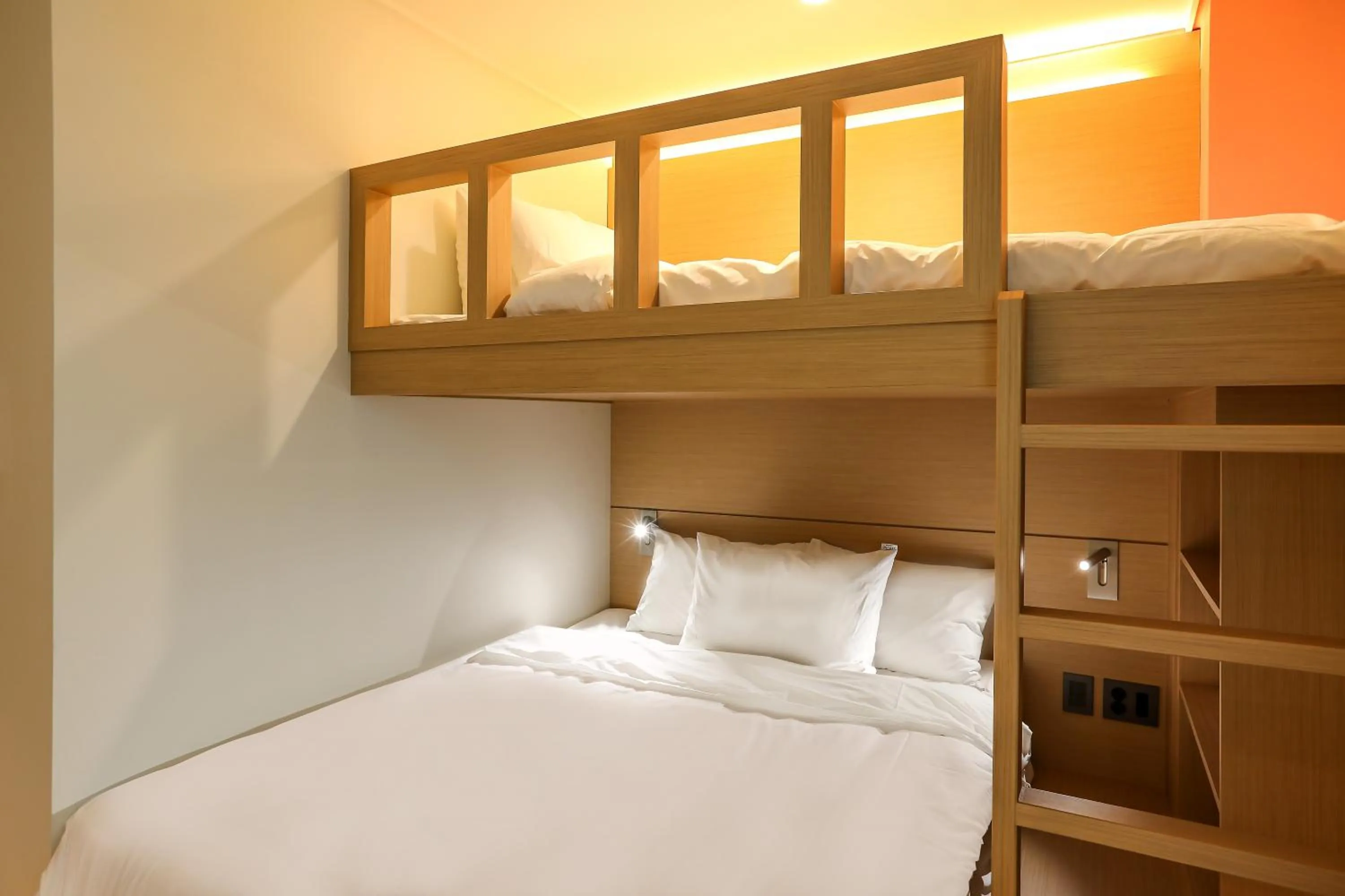 Bed in Hotelaround Sokcho