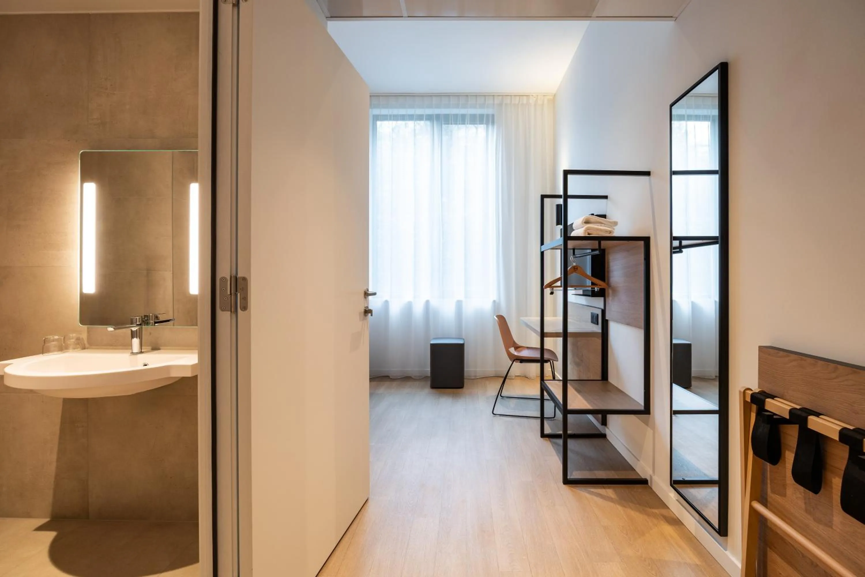 Bedroom in B&B HOTEL Brussels Airport