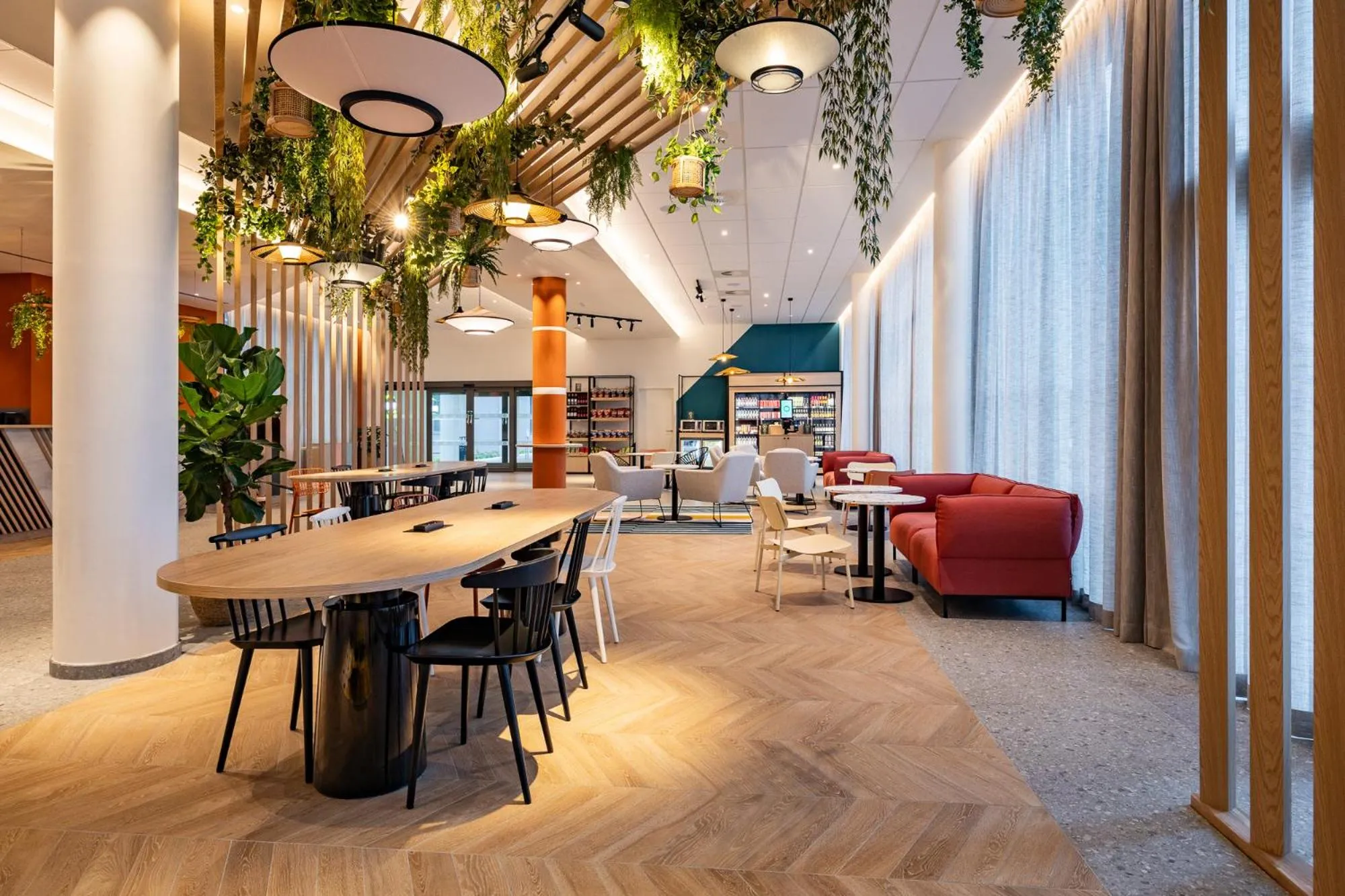 Living room in B&B HOTEL Brussels Airport