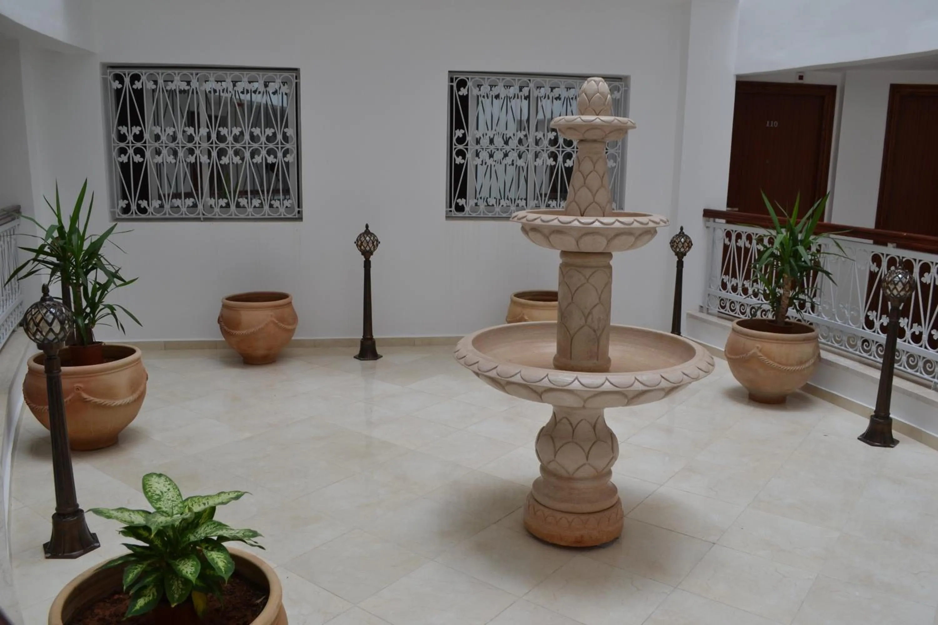 Decorative detail in Hotel La Place