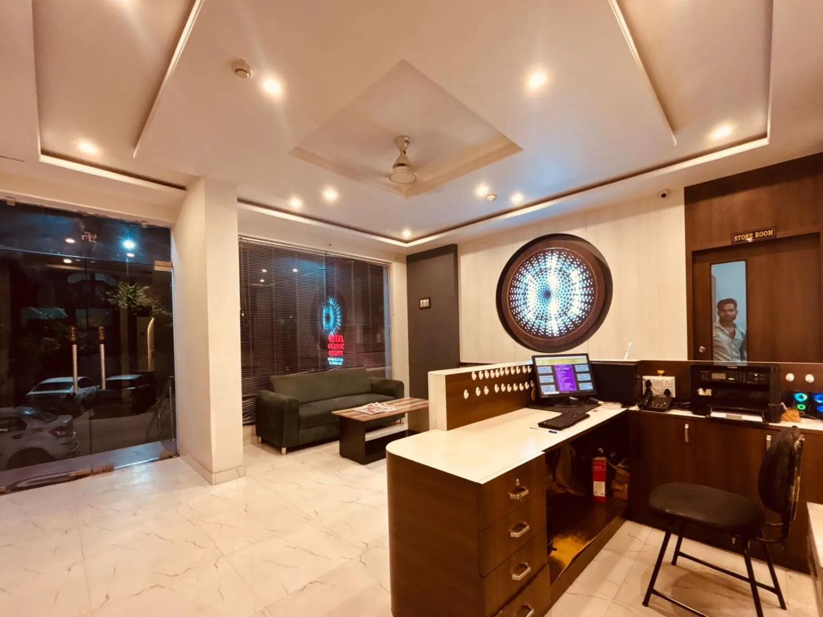 Lobby or reception in Majestic Heights Hotel