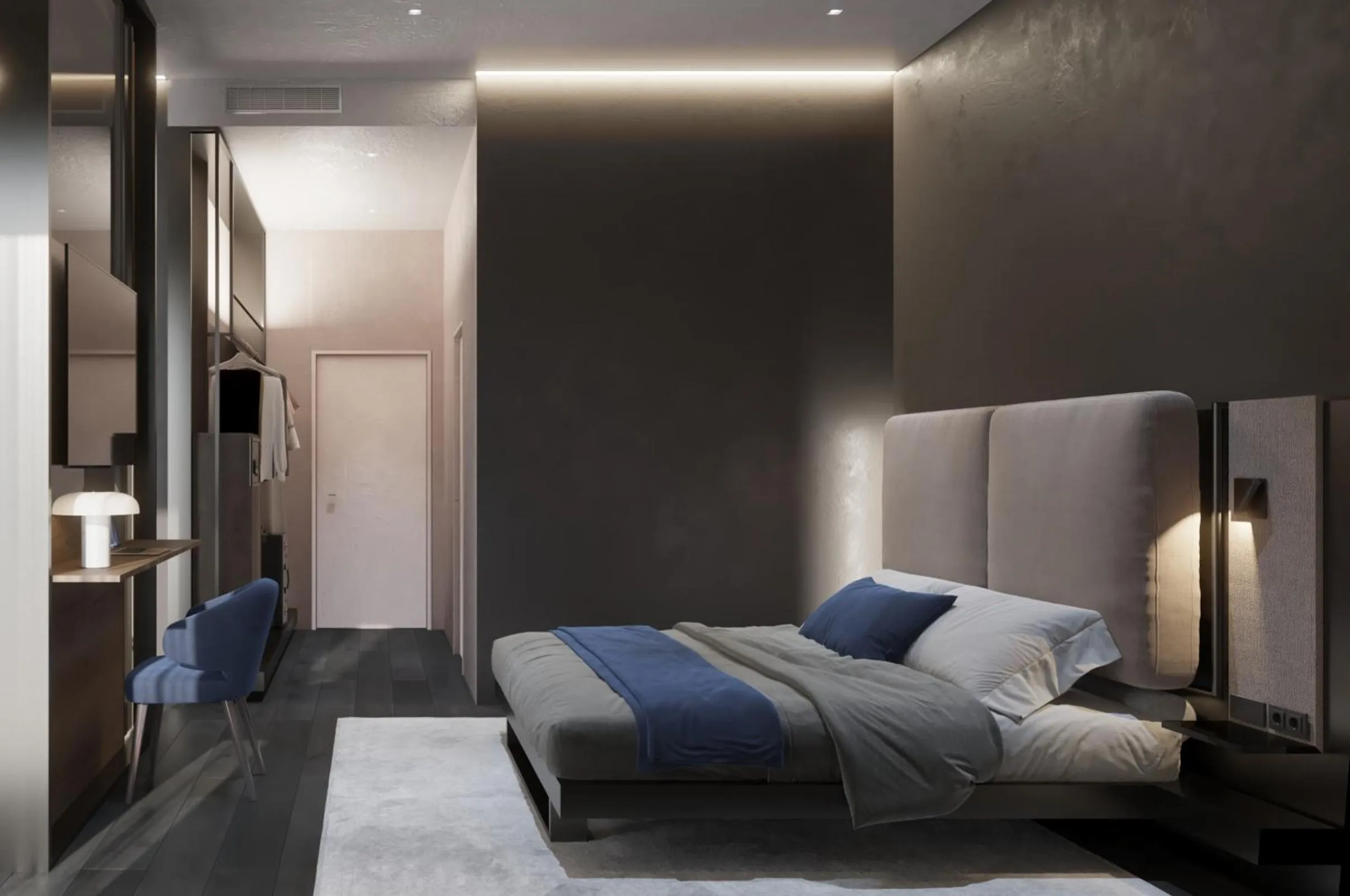 Bedroom, Bed in Kira Suites Hotel Milano