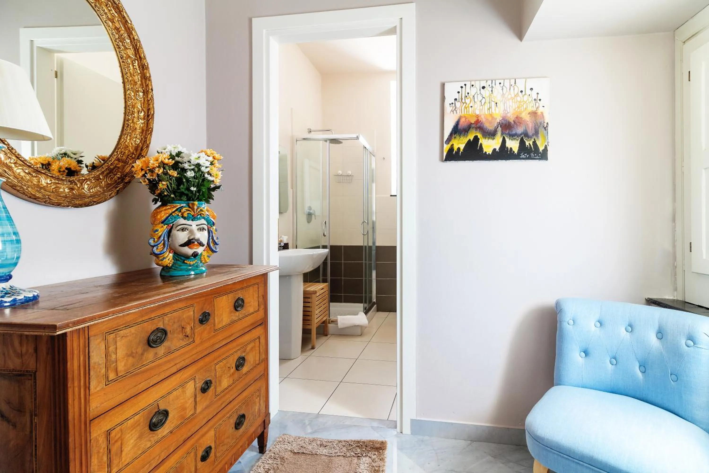 Decorative detail in Barocco B&B