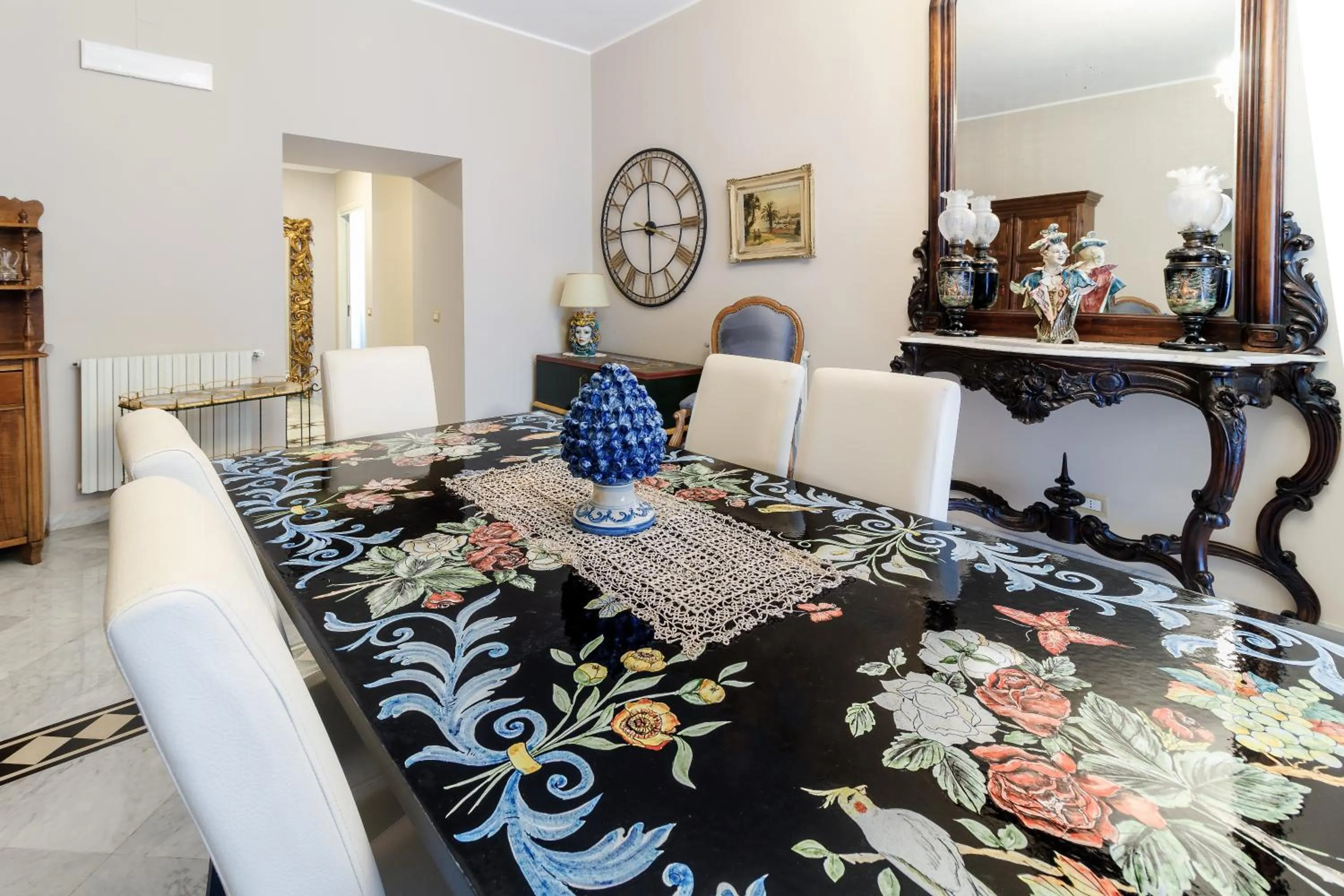 Lobby or reception in Barocco B&B