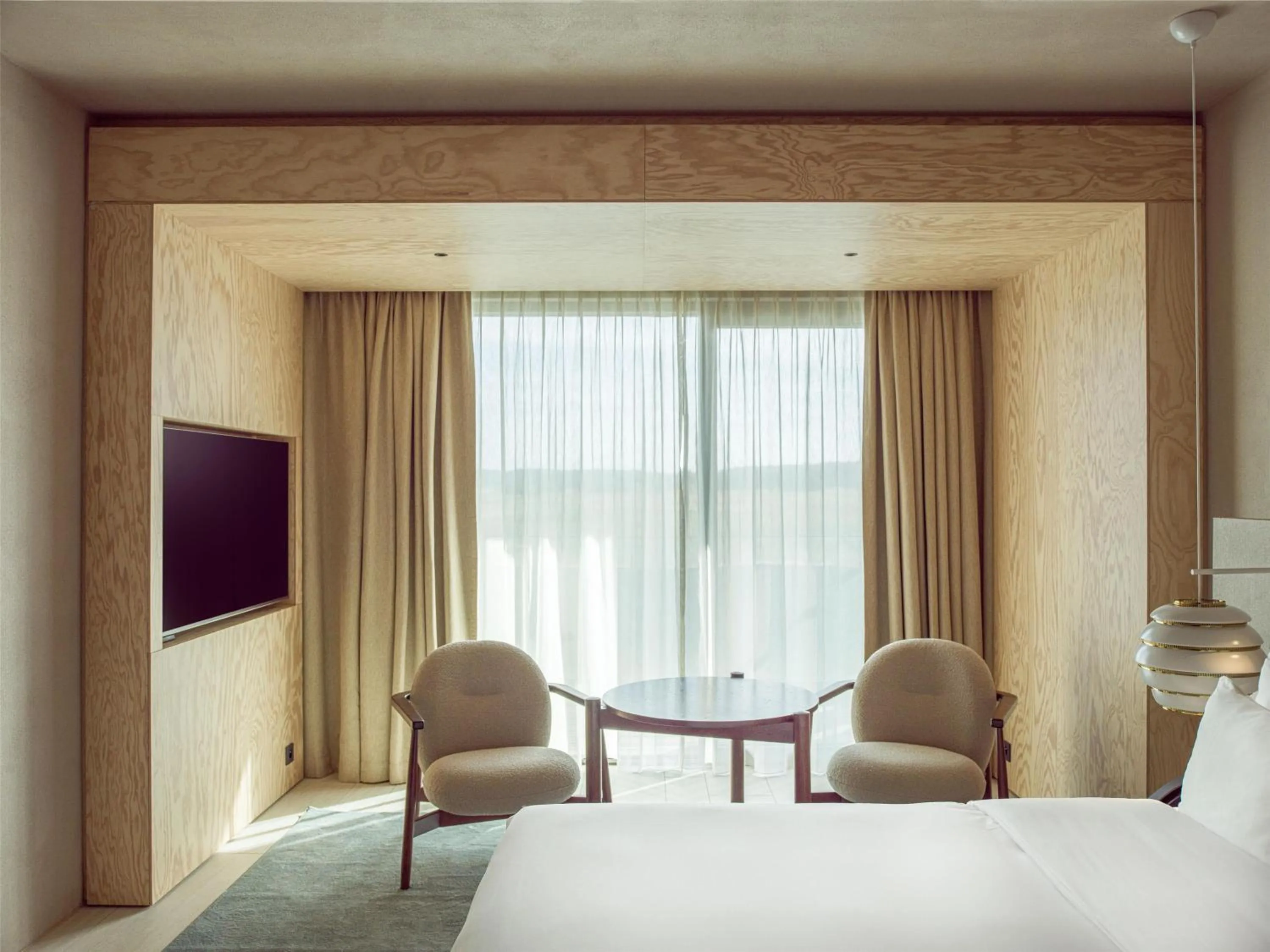 Bedroom, Bed in Radisson Collection The National Hotel, Brussels