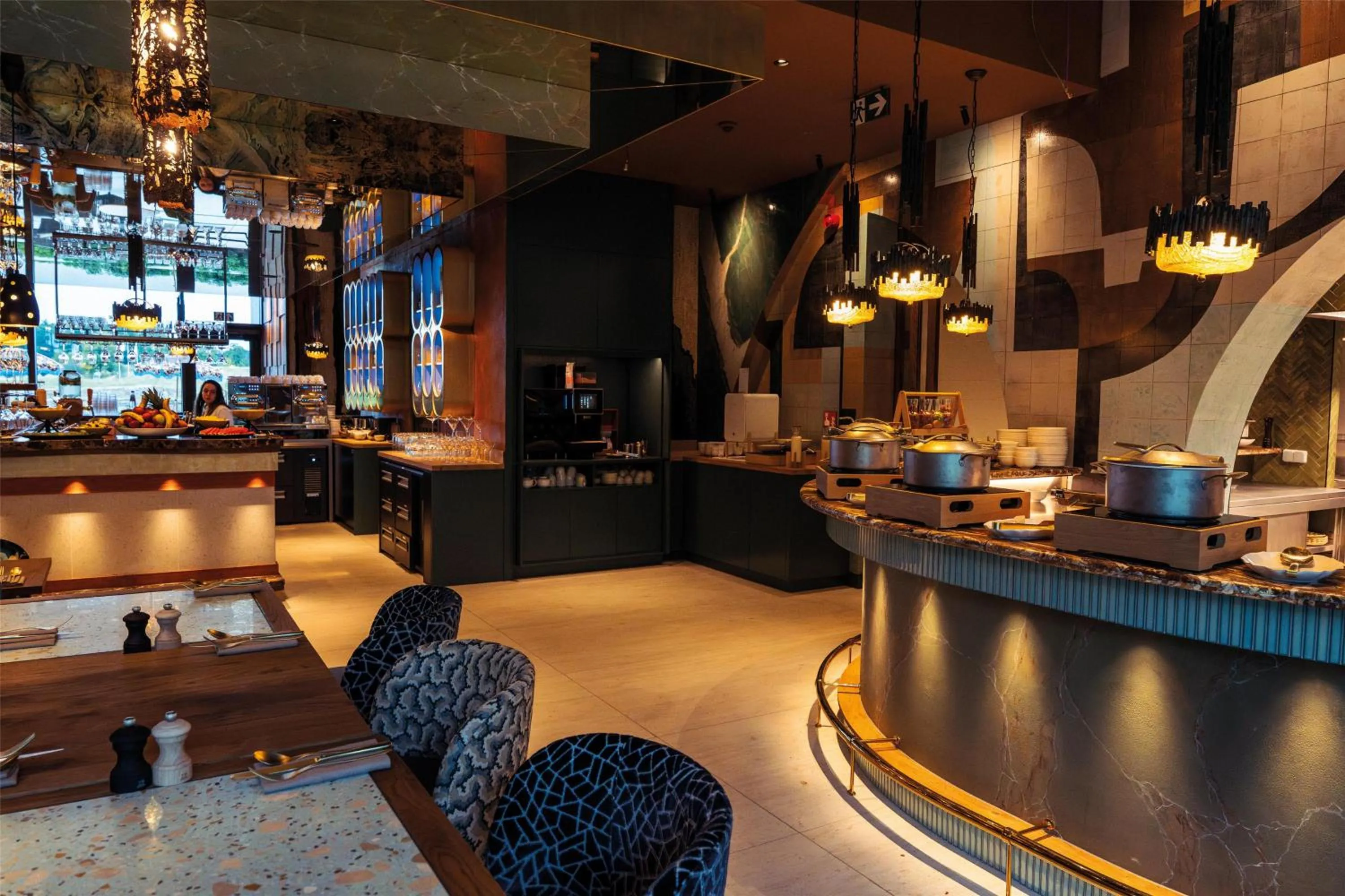 Restaurant/places to eat in Radisson Collection The National Hotel, Brussels