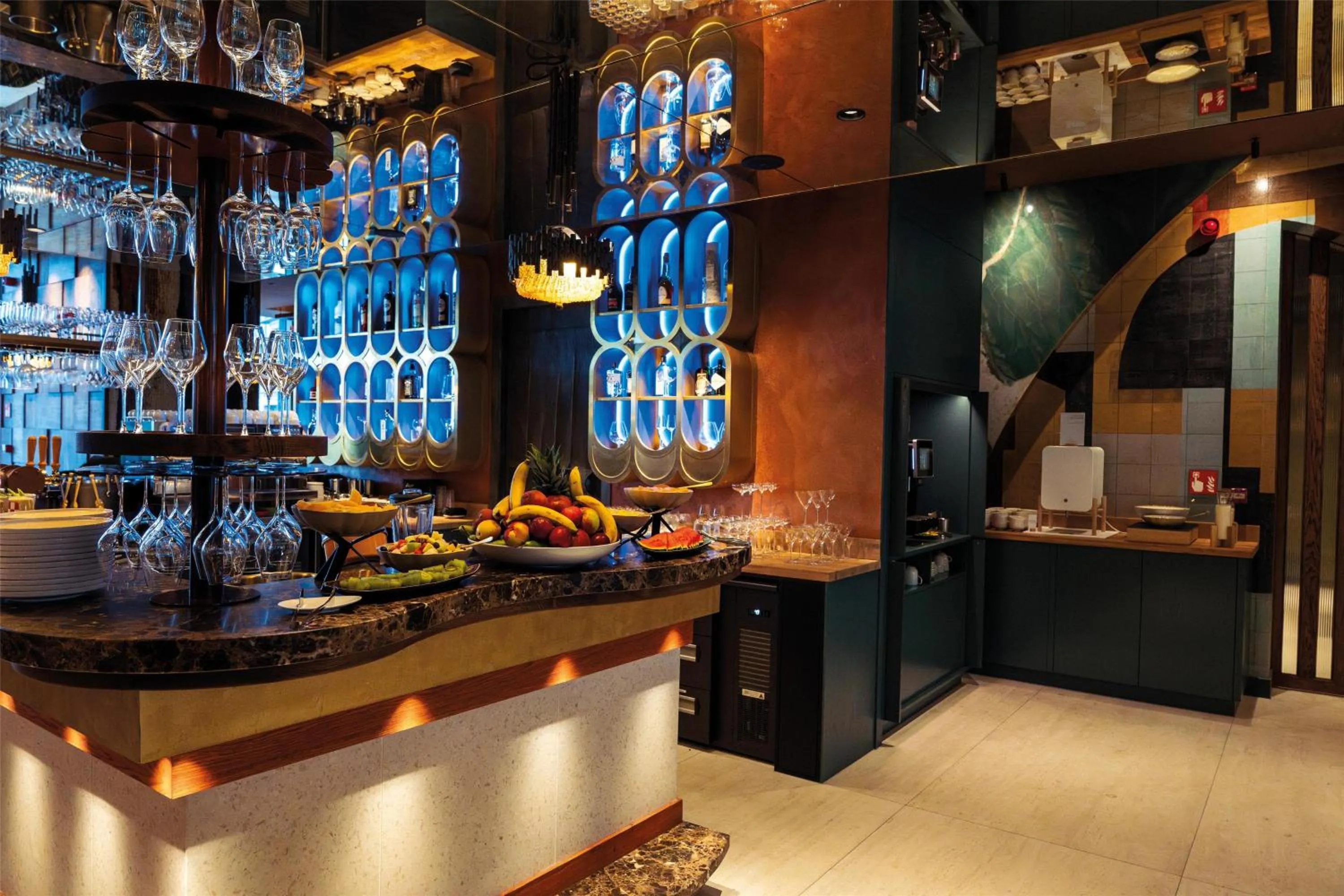 Restaurant/places to eat in Radisson Collection The National Hotel, Brussels