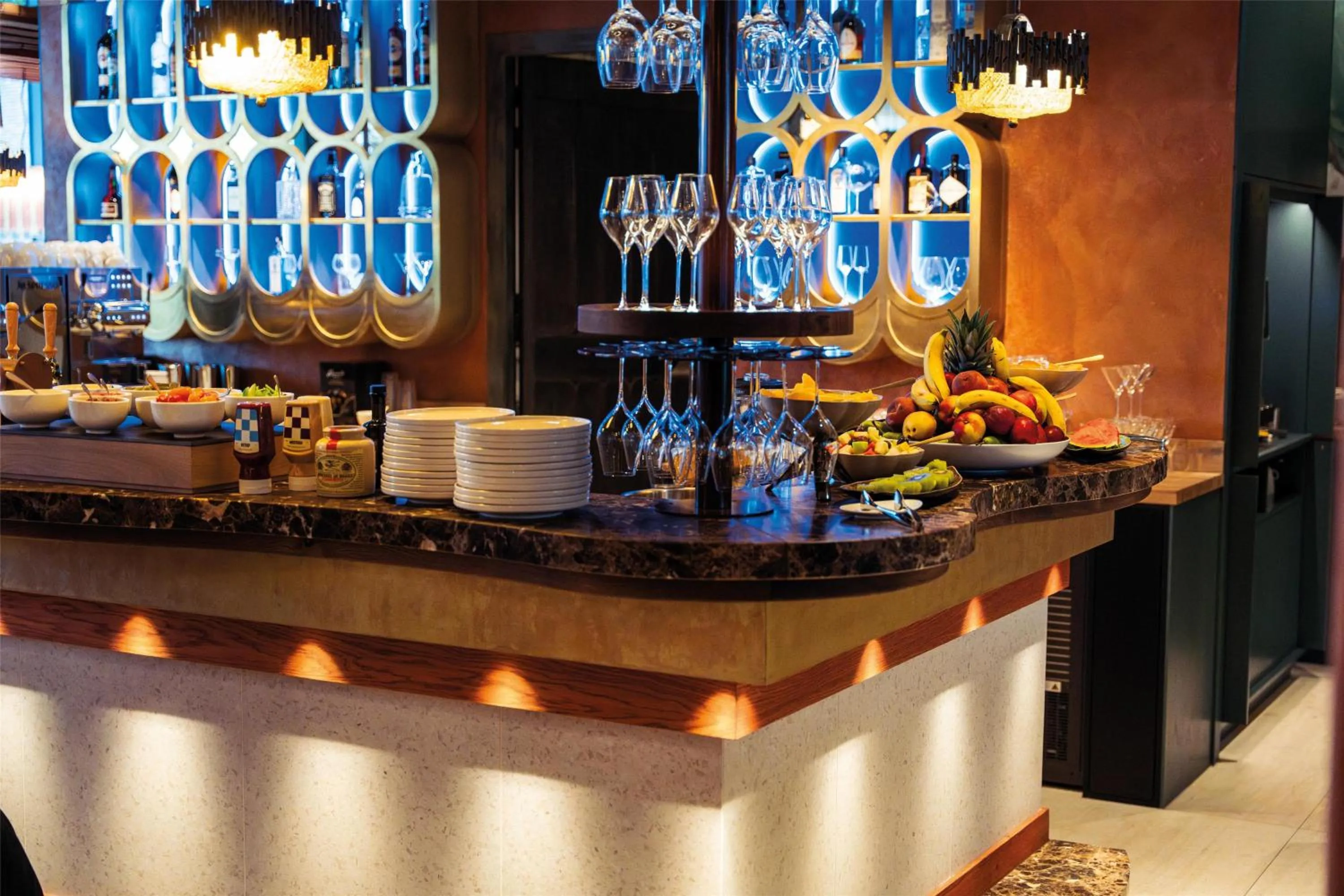 Restaurant/places to eat in Radisson Collection The National Hotel, Brussels