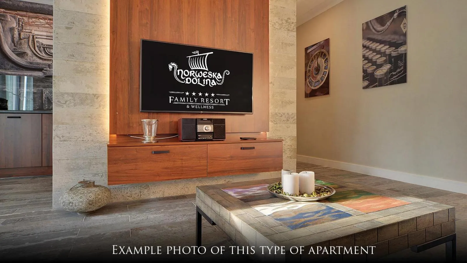 TV and multimedia in Norweska Dolina Family&Pet-friendly Resort