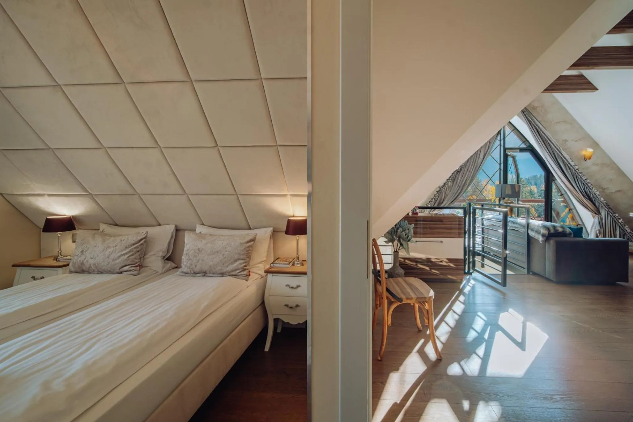 Living room, Bed in Norweska Dolina Family&Pet-friendly Resort