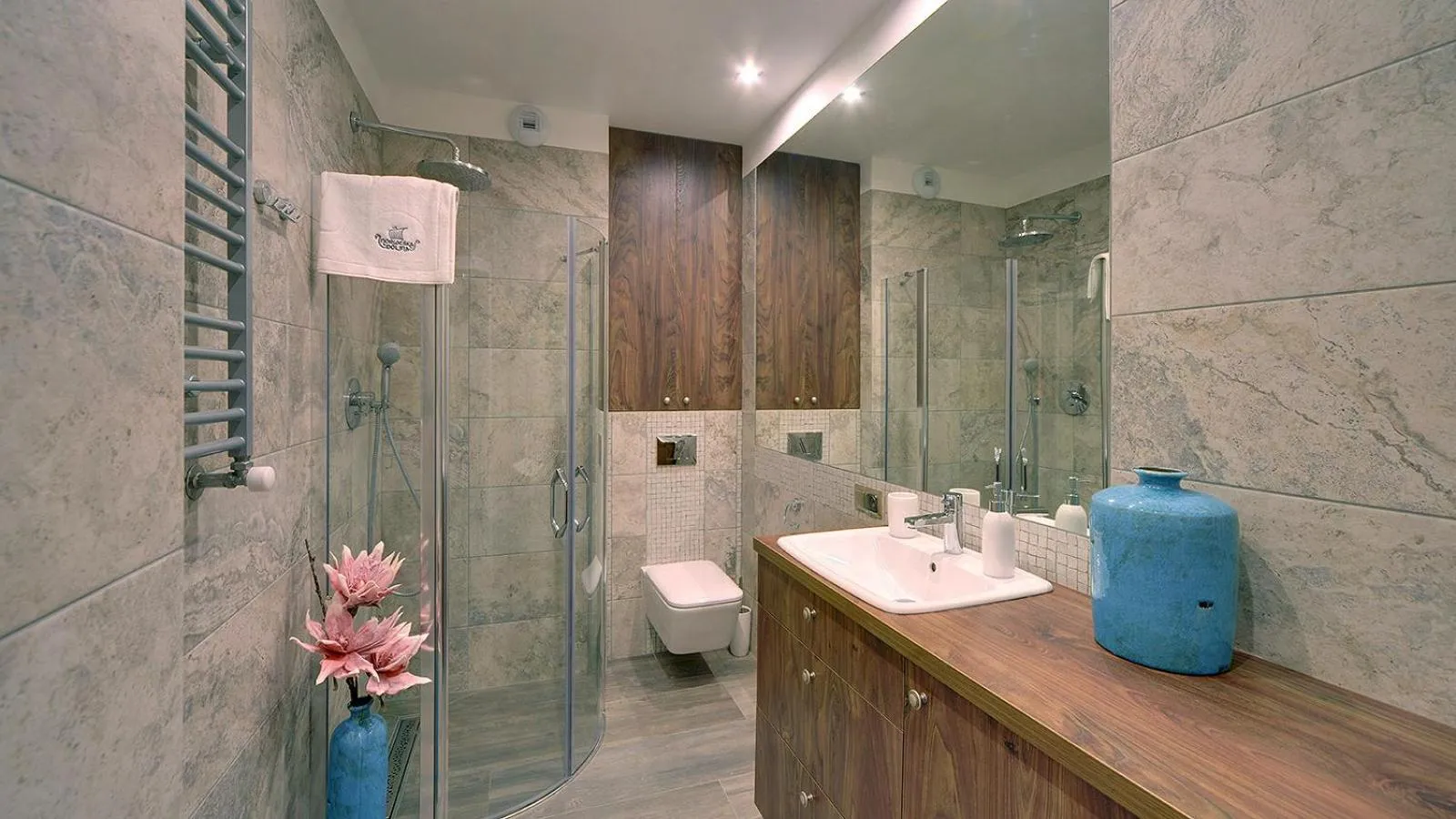 Bathroom in Norweska Dolina Family&Pet-friendly Resort