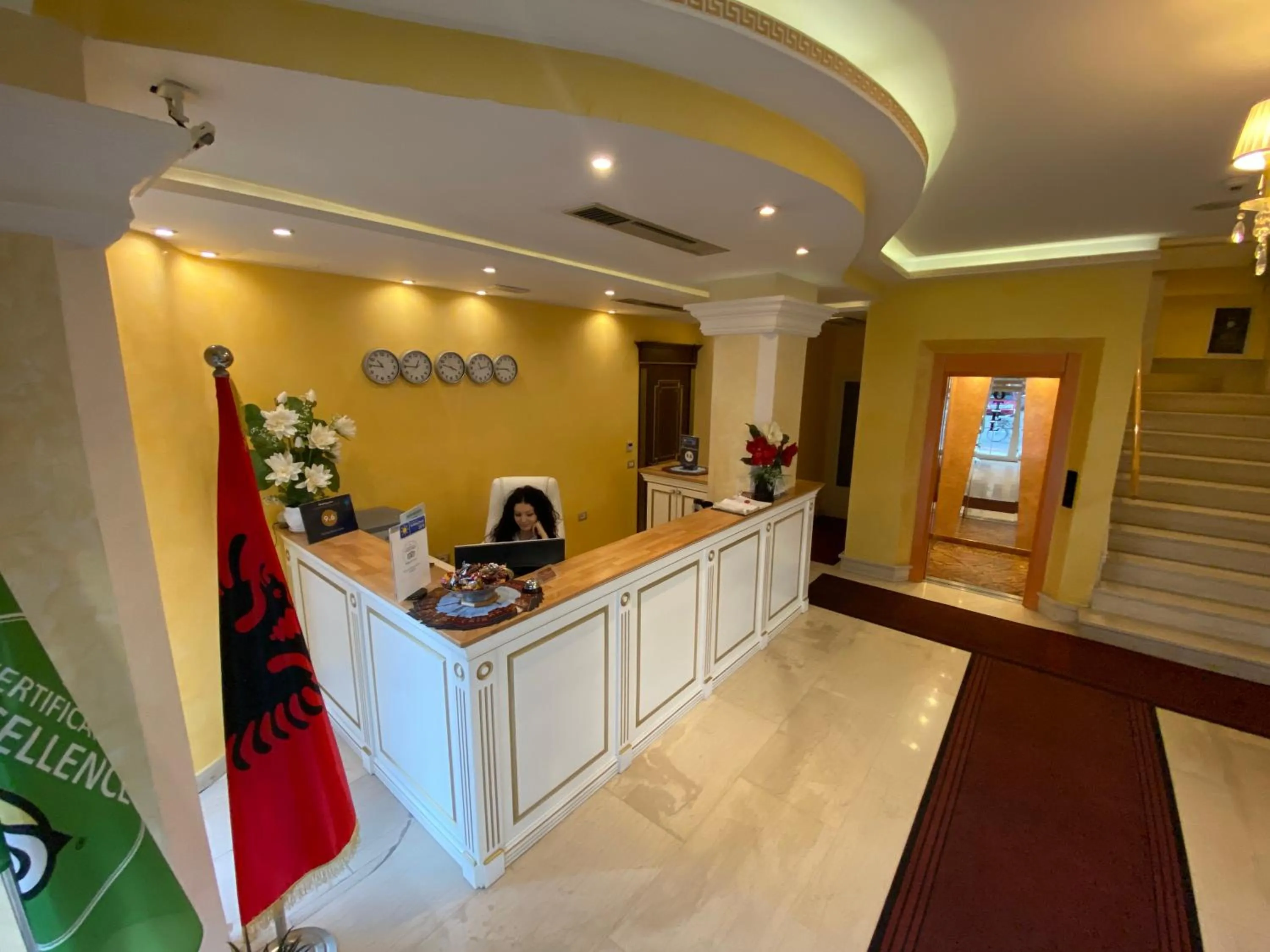 Staff in The Red Bricks Hotel