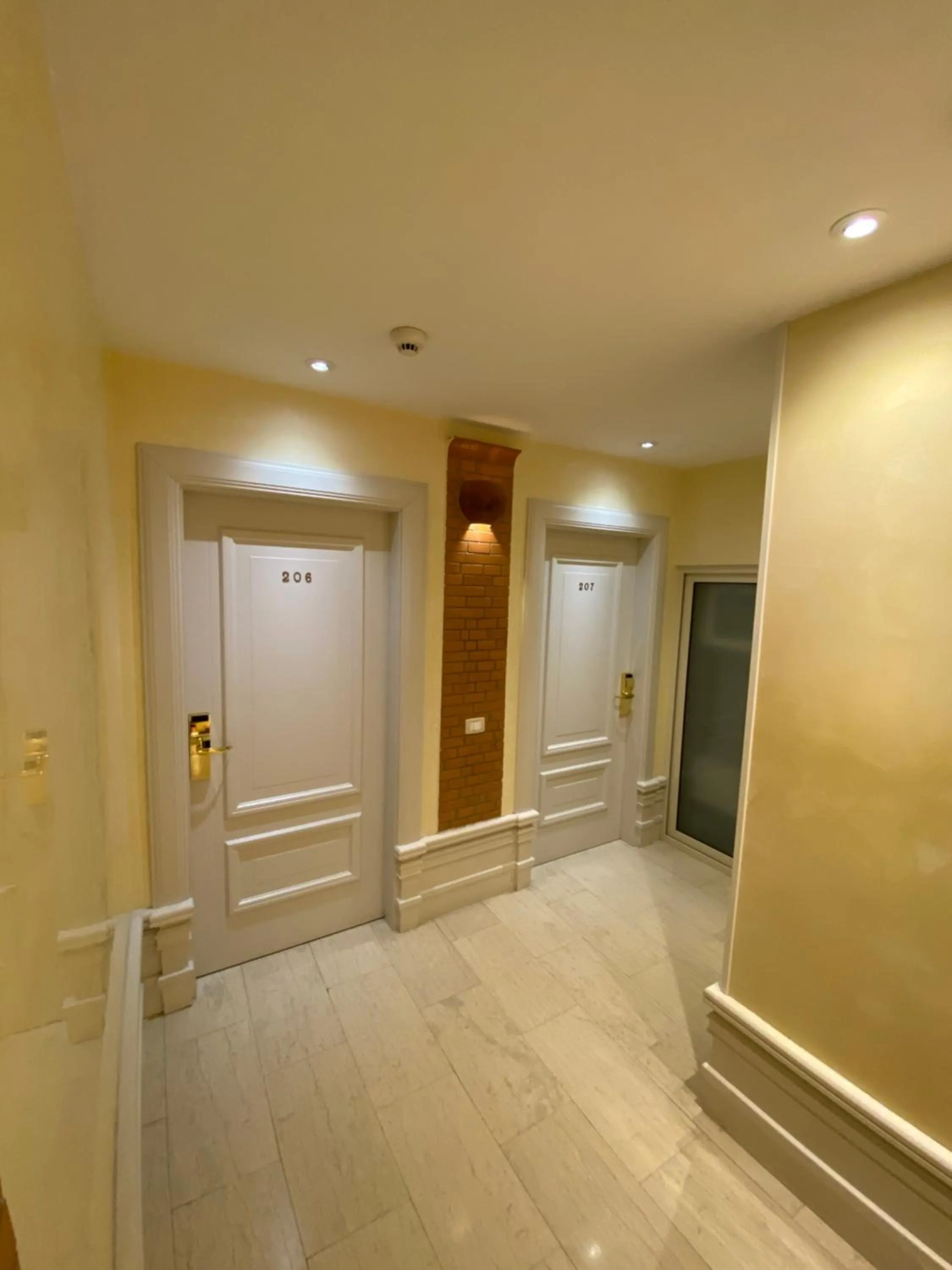 Floor plan in The Red Bricks Hotel