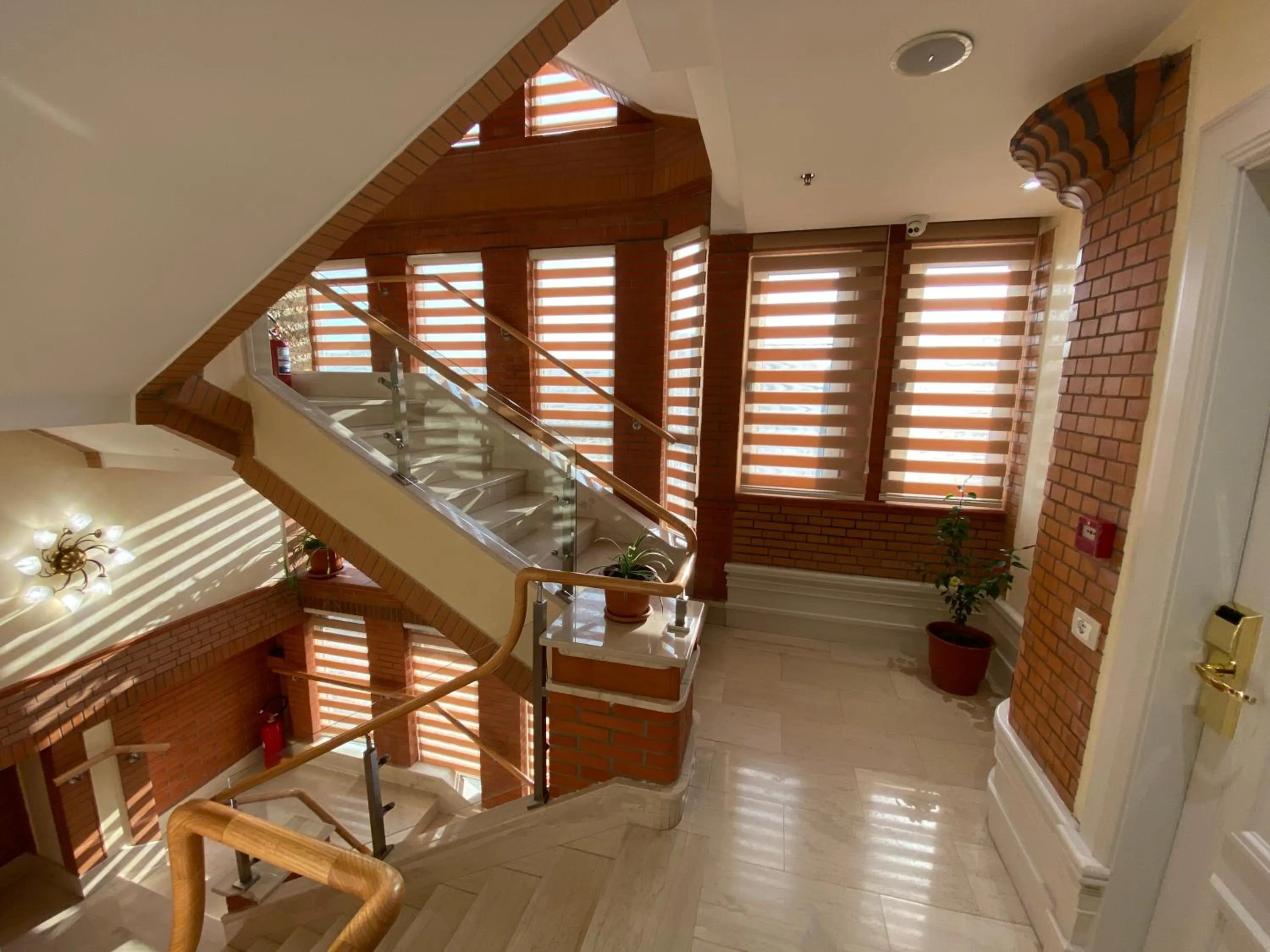 Floor plan in The Red Bricks Hotel