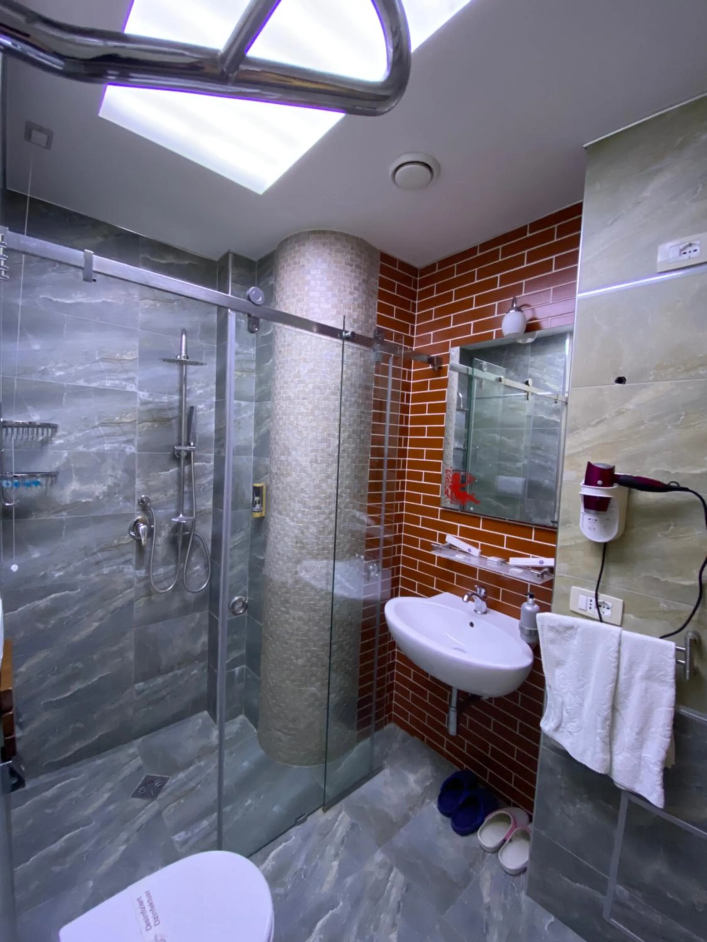 Bathroom in The Red Bricks Hotel