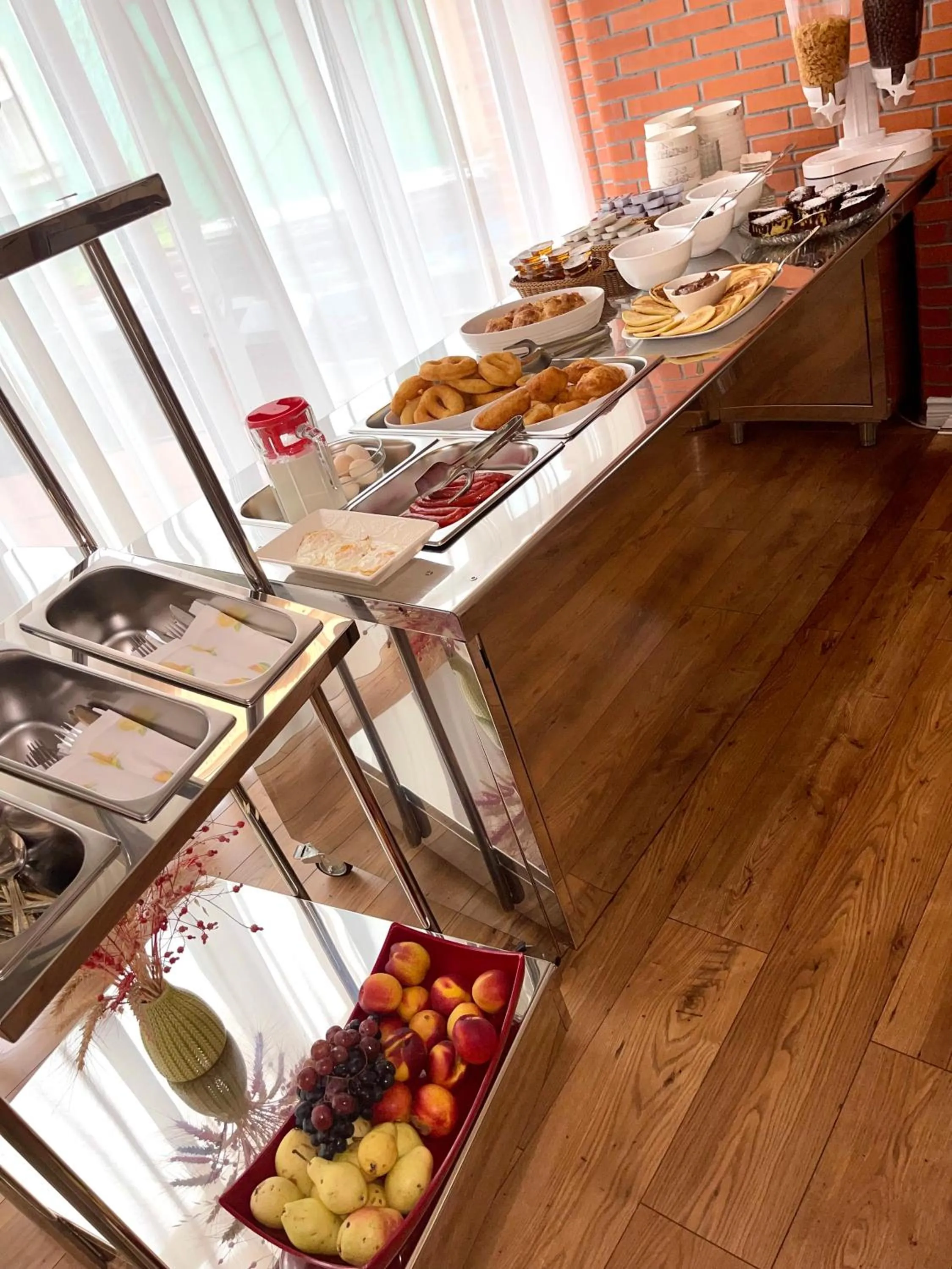 Breakfast in The Red Bricks Hotel