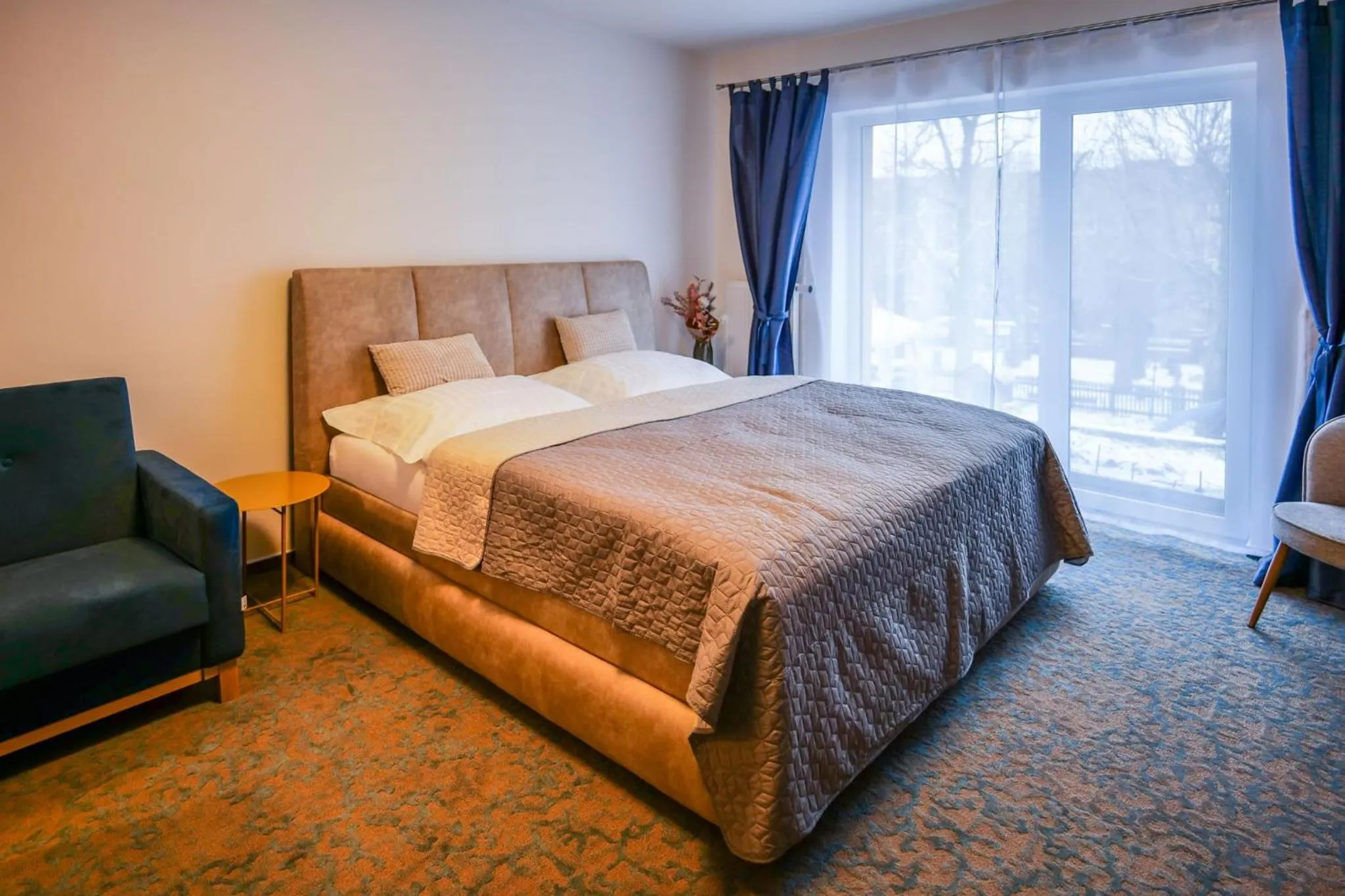 Bed in Hotel & Restaurant Pod Kaštany