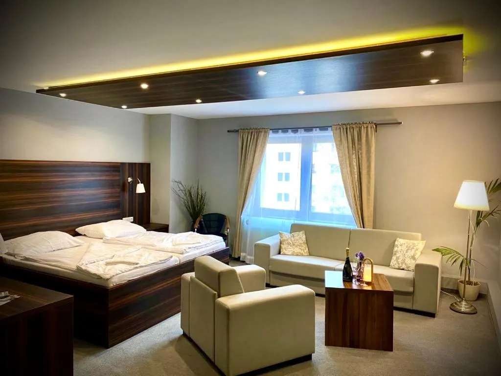 Bed in Hotel & Restaurant Pod Kaštany