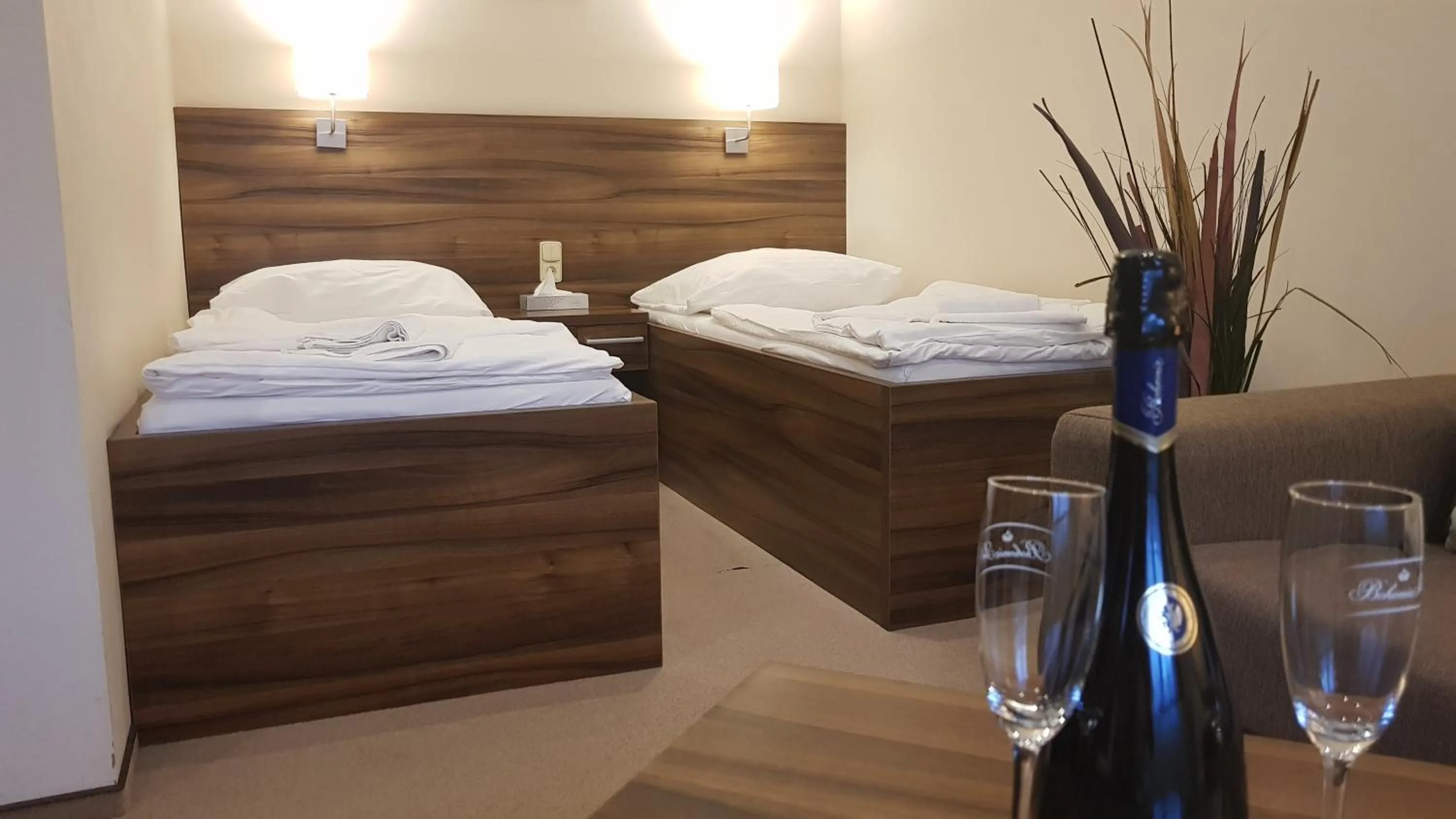 Bed in Hotel & Restaurant Pod Kaštany