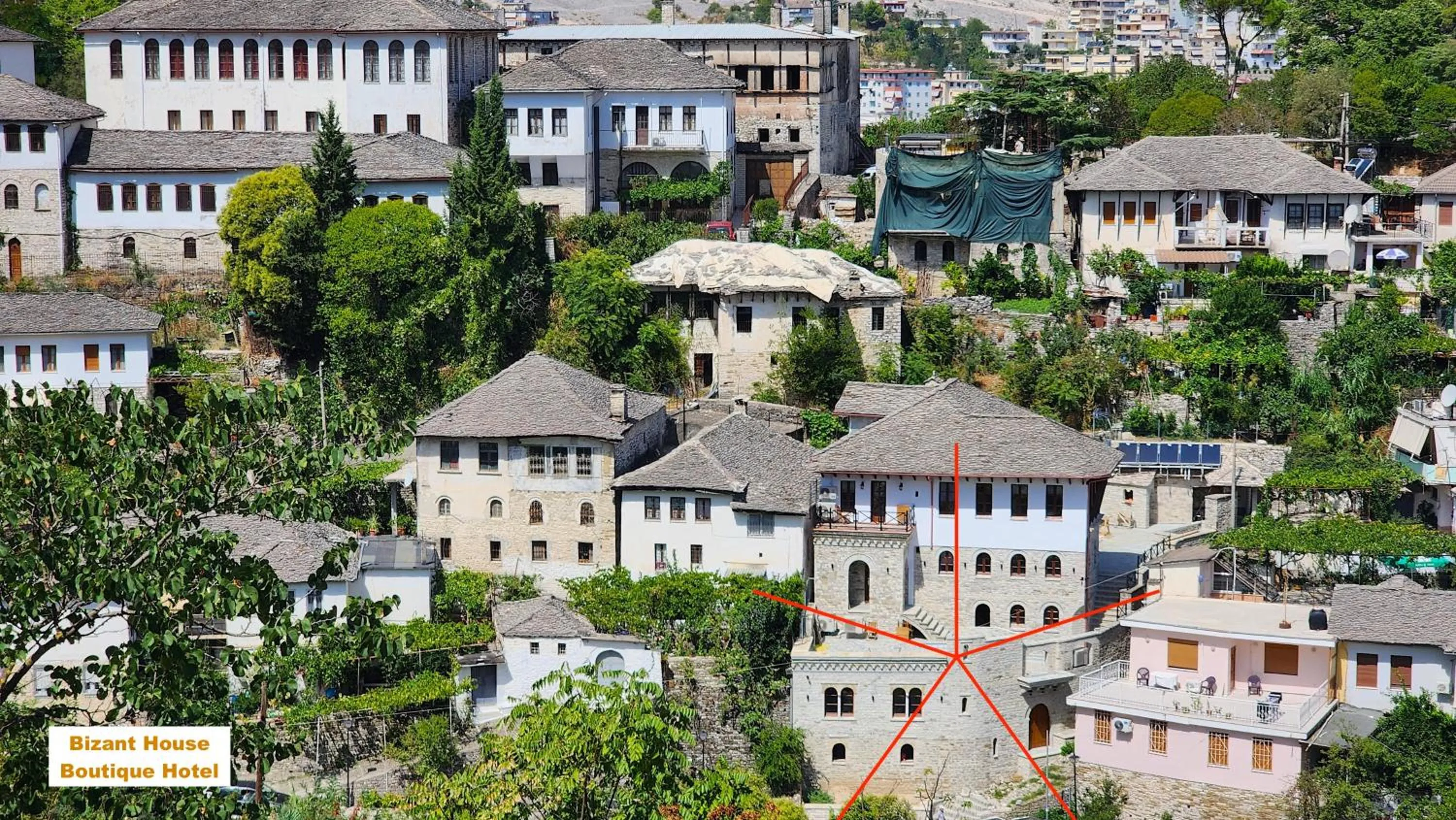 Property building in Bizant House Boutique Hotel