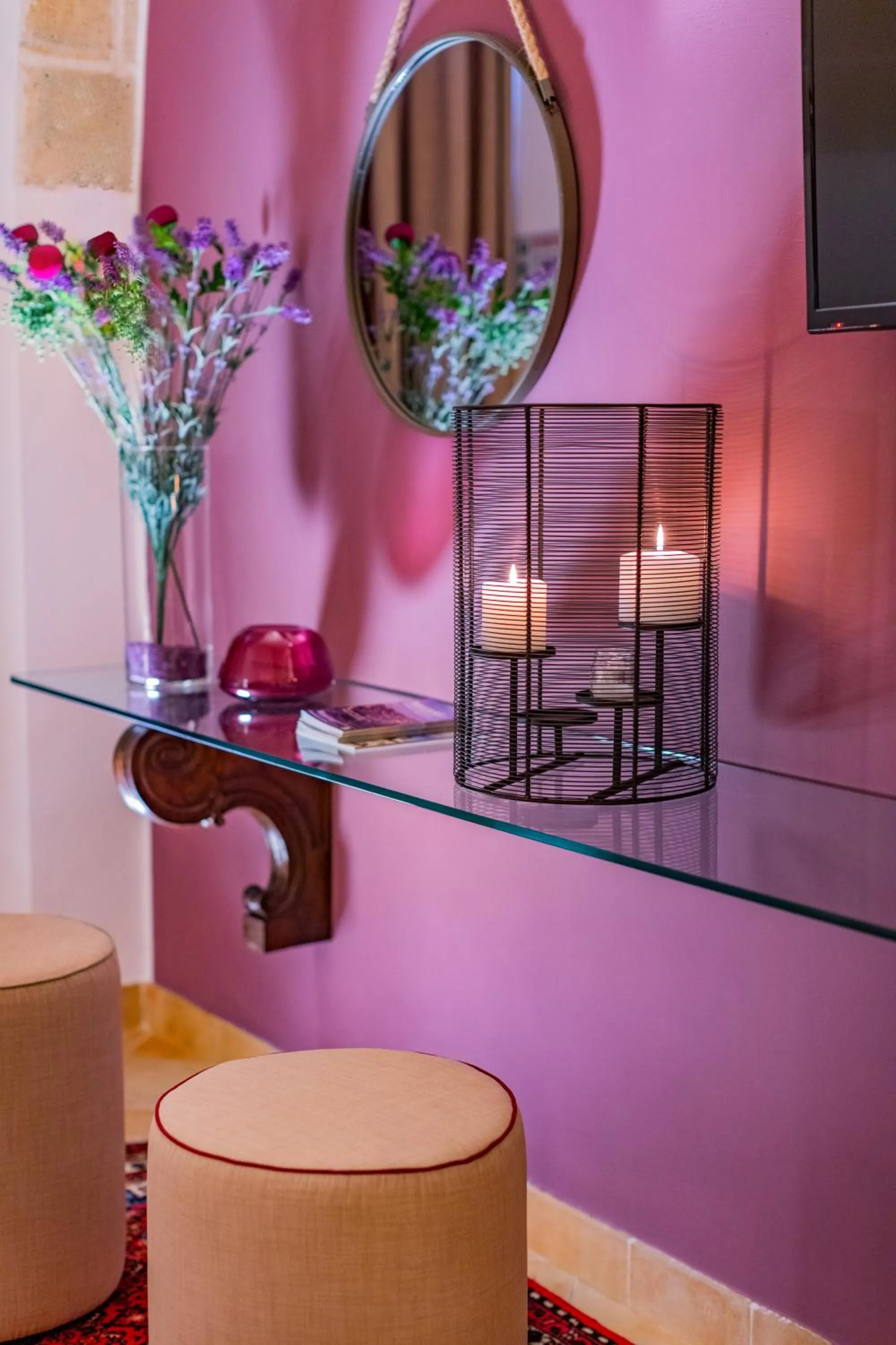 Decorative detail in Masseria Torre Spagnola