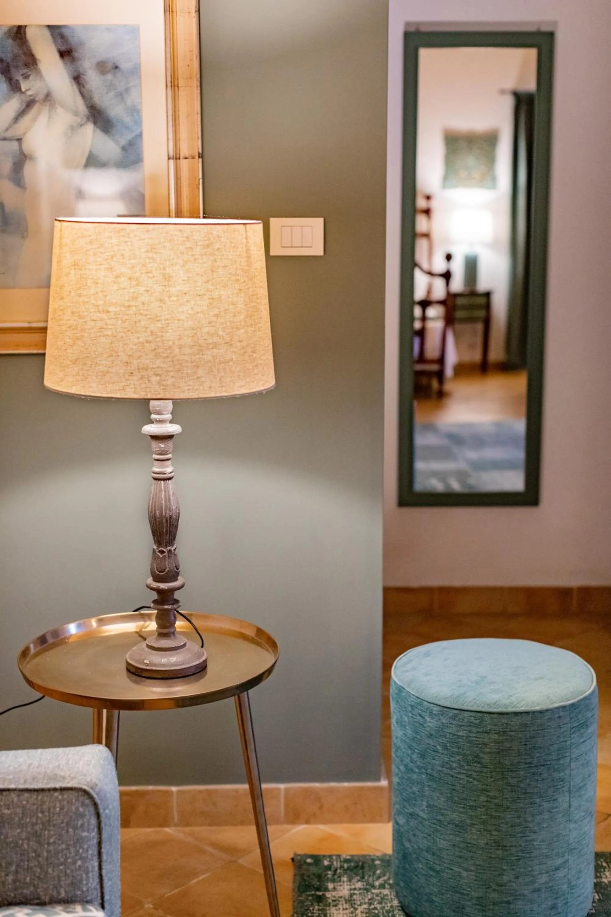 Decorative detail in Masseria Torre Spagnola