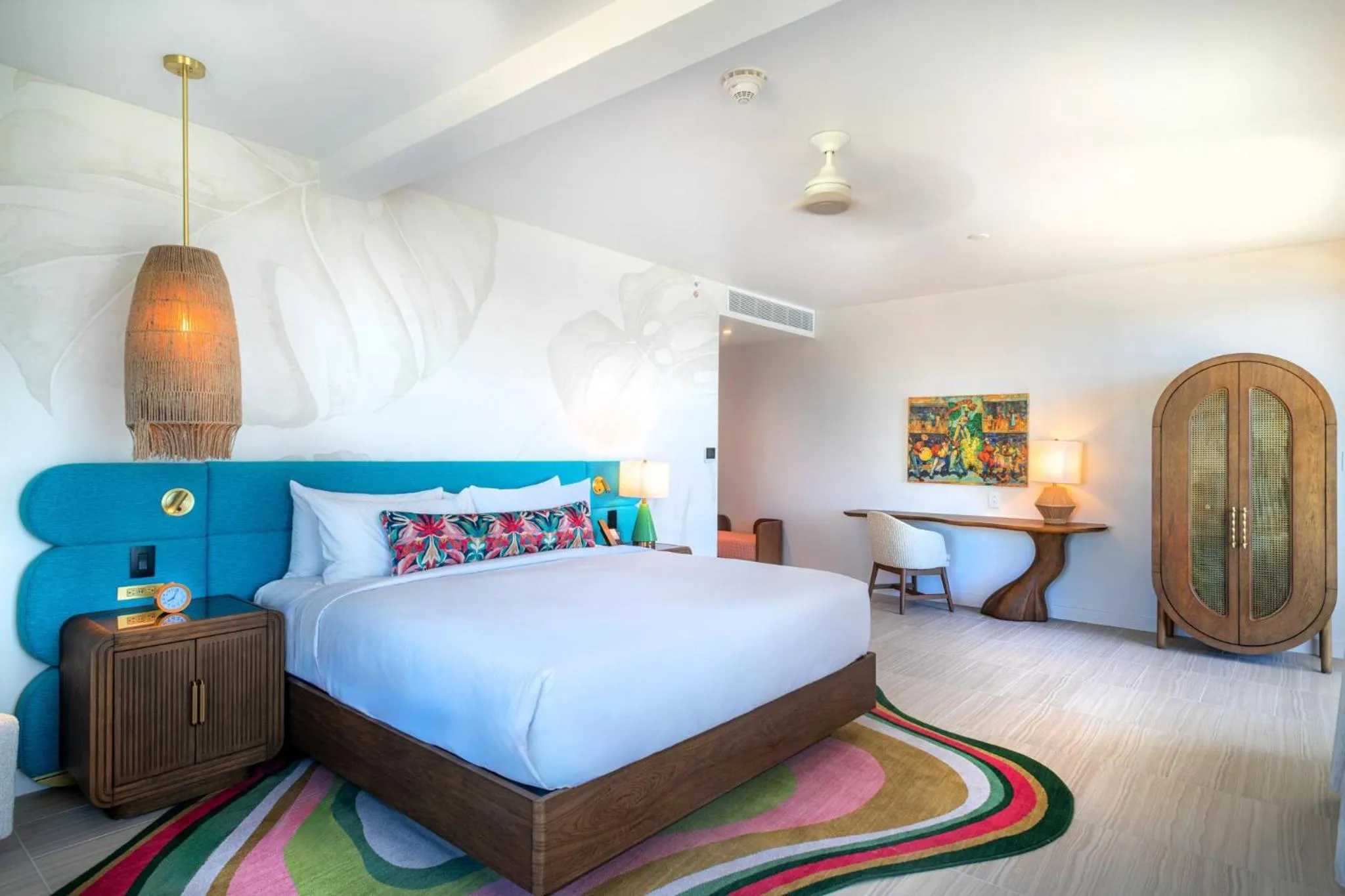 Photo of the whole room, Bed in Hotel Indigo Bridgetown Barbados by IHG
