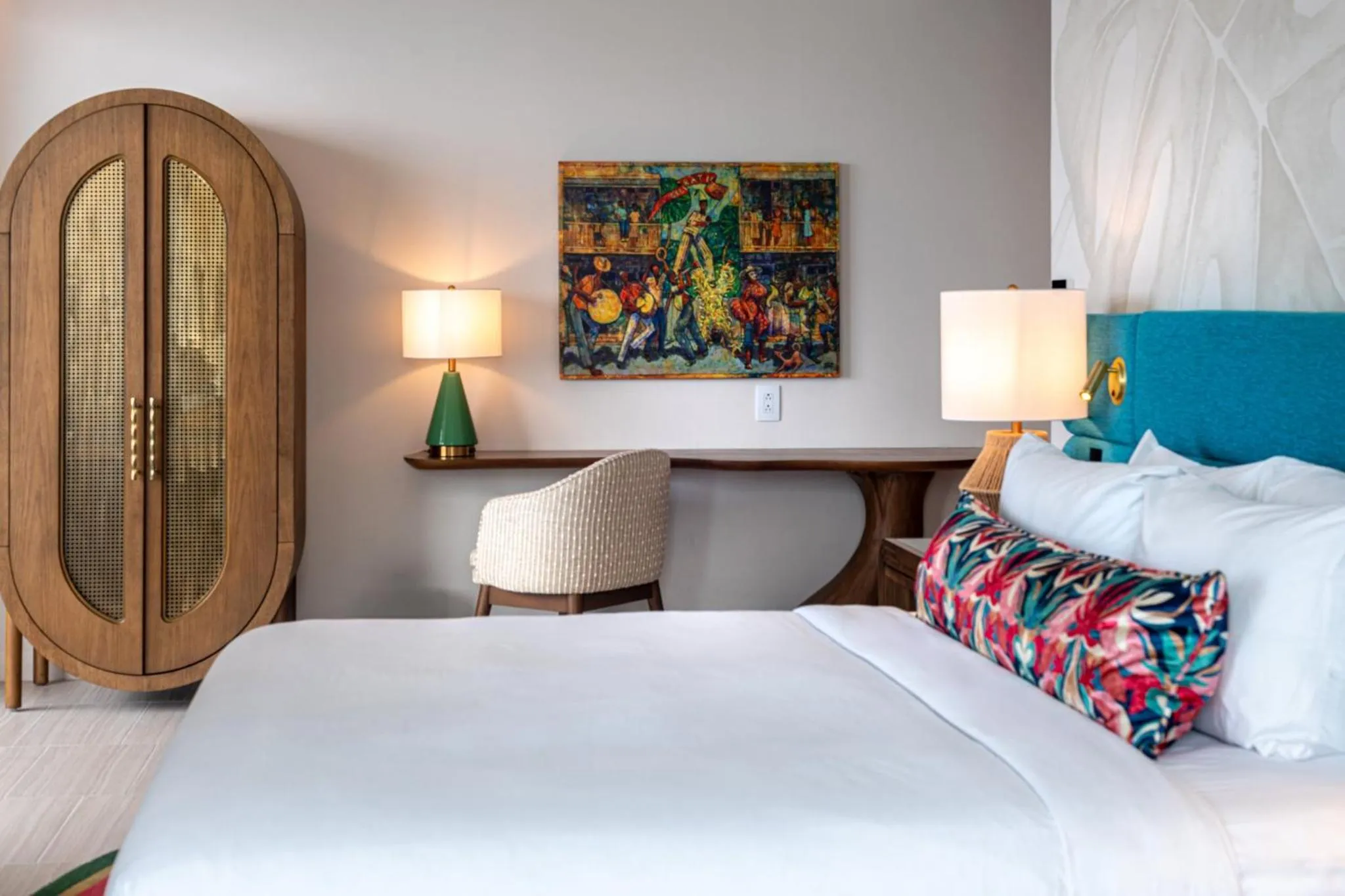 Photo of the whole room, Bed in Hotel Indigo Bridgetown Barbados by IHG