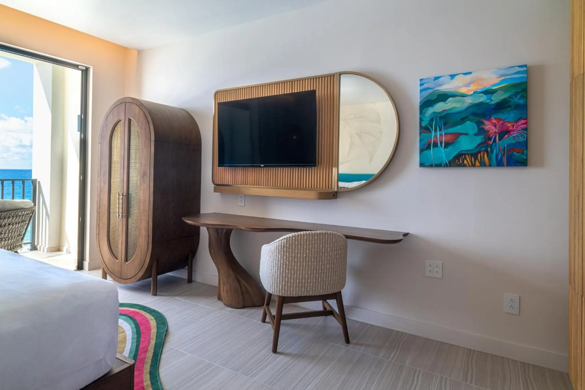 Photo of the whole room, Bed in Hotel Indigo Bridgetown Barbados by IHG