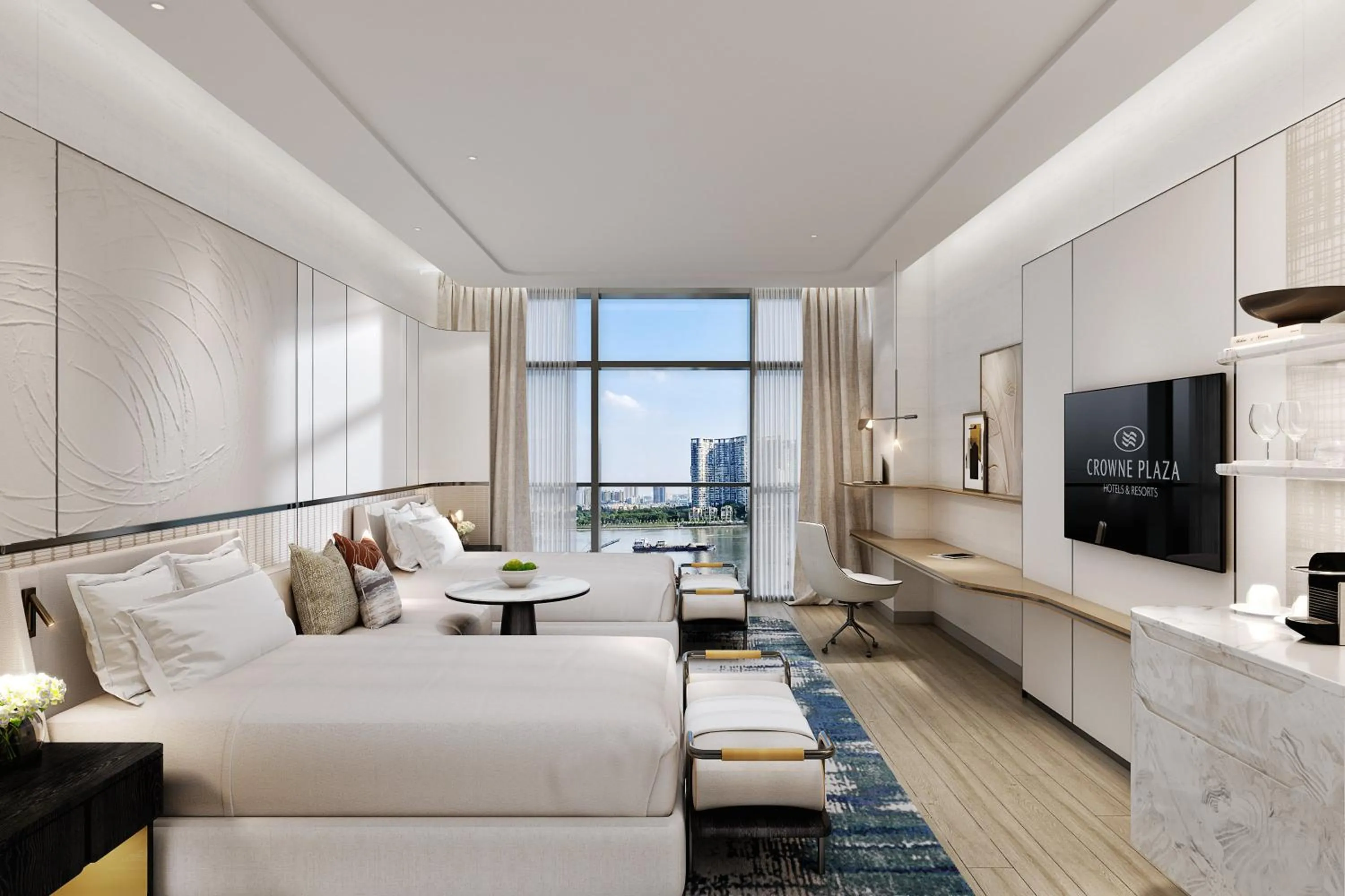 Photo of the whole room in Crowne Plaza Guangzhou Window of Canton