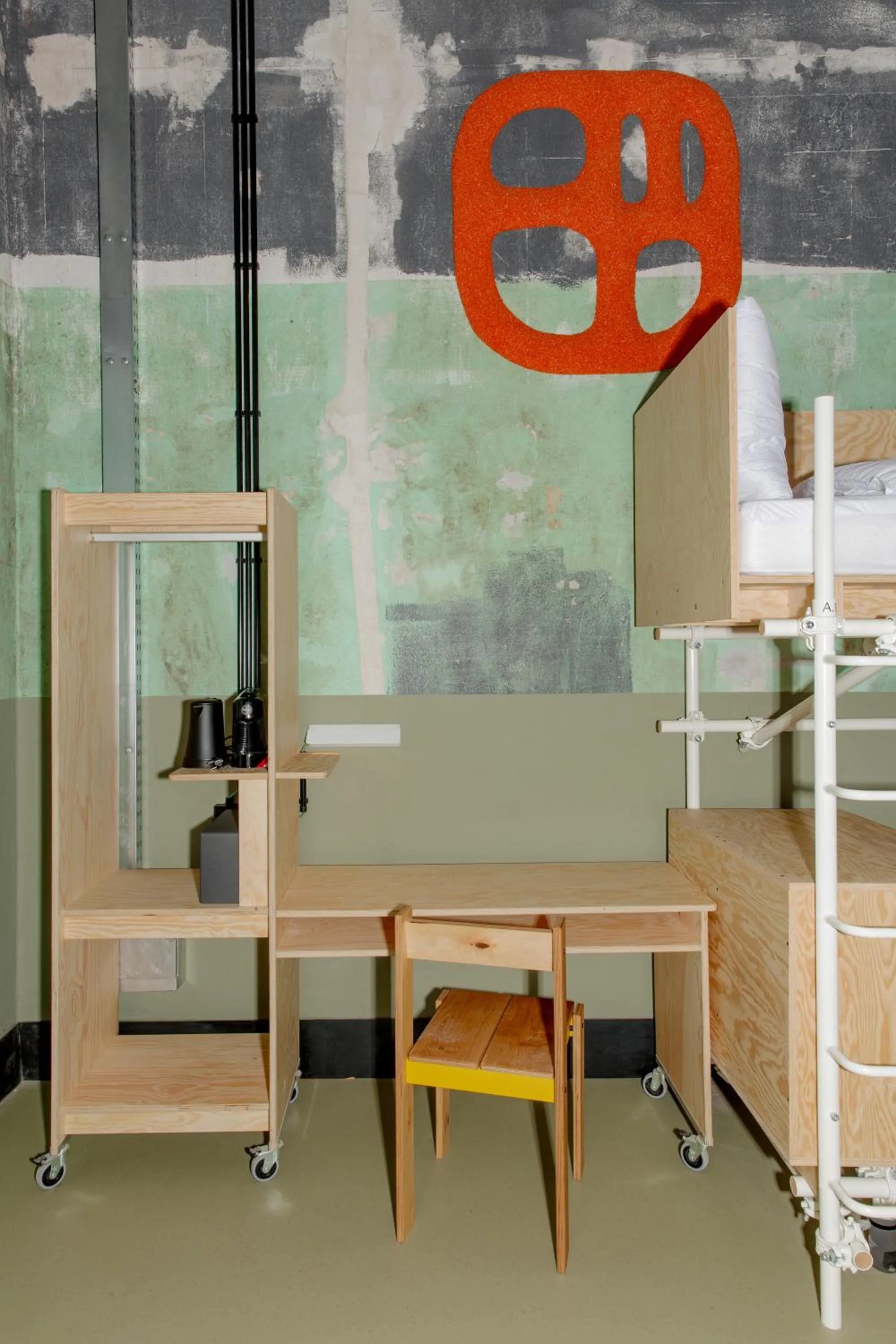 Bedroom in JAM Ghent